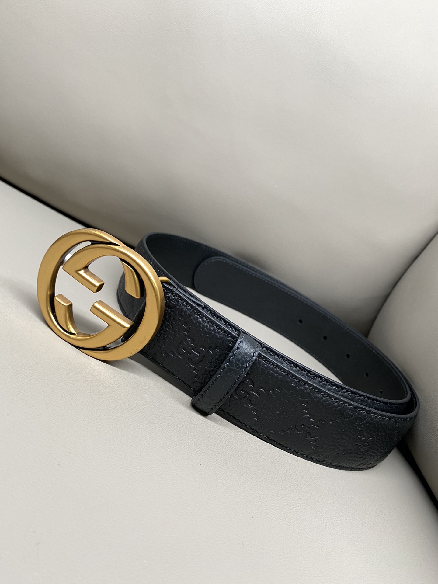 Gucci Basic Belt Cow Leather