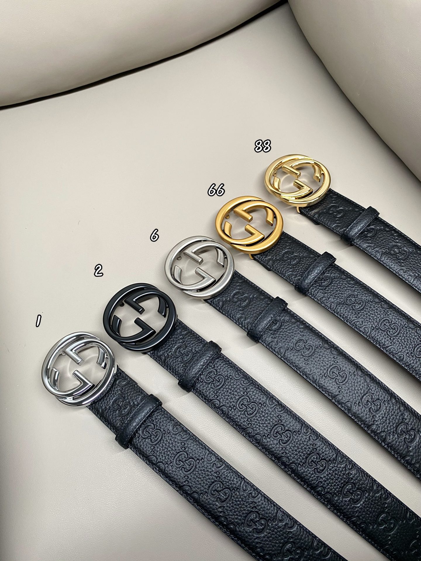 Gucci Basic Belt Cow Leather