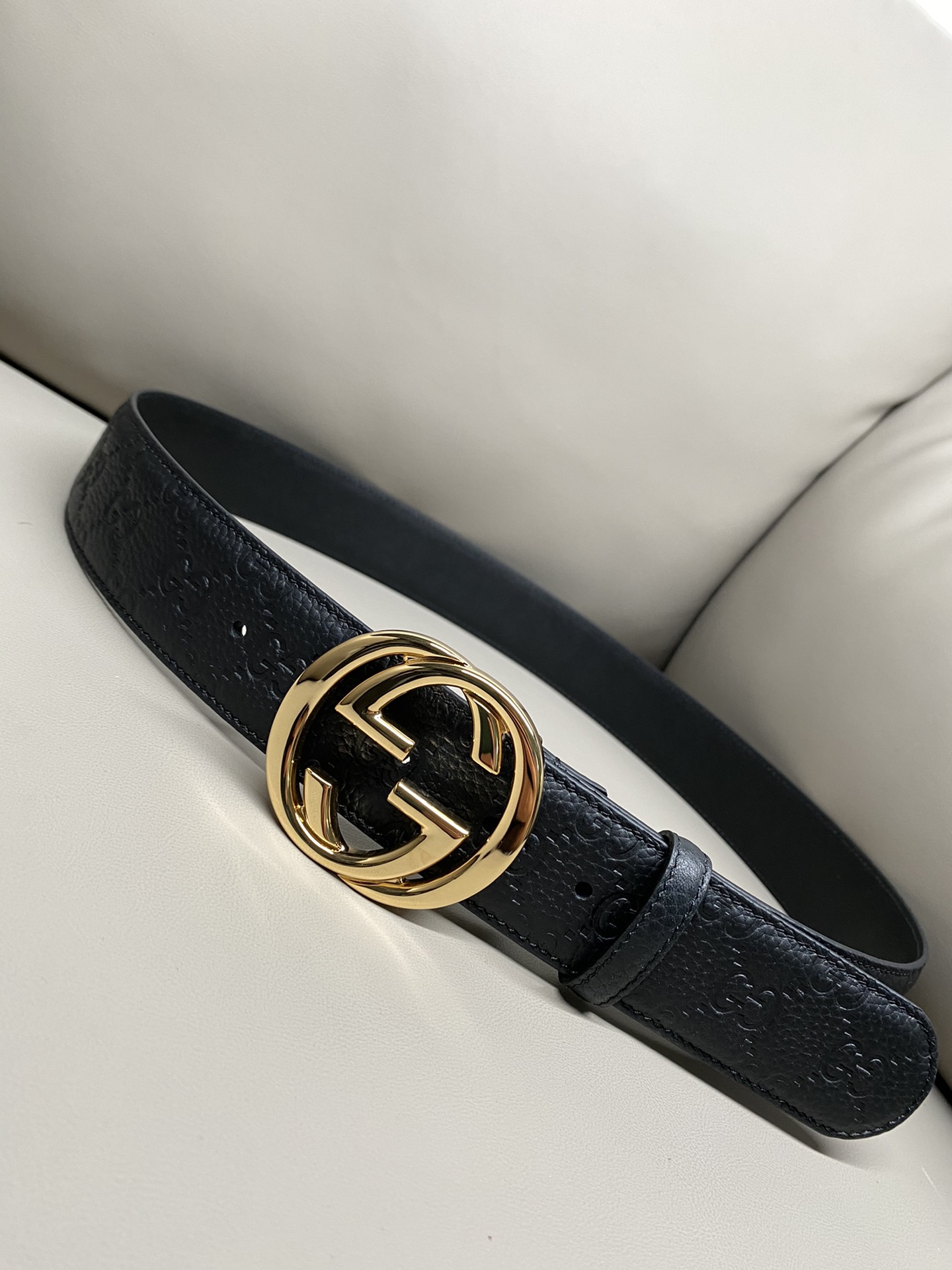 Gucci Basic Belt Cow Leather