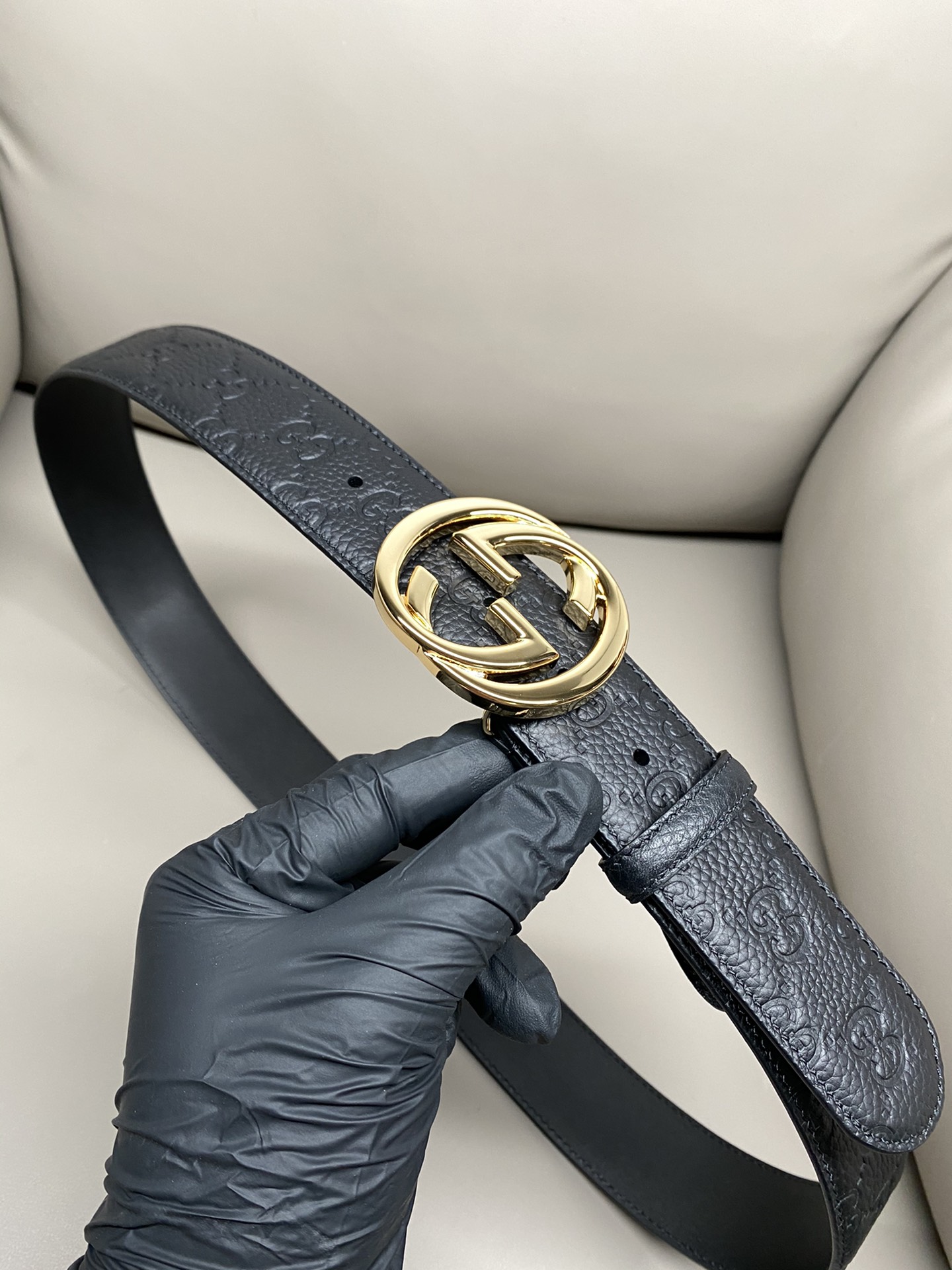 Gucci Basic Belt Cow Leather