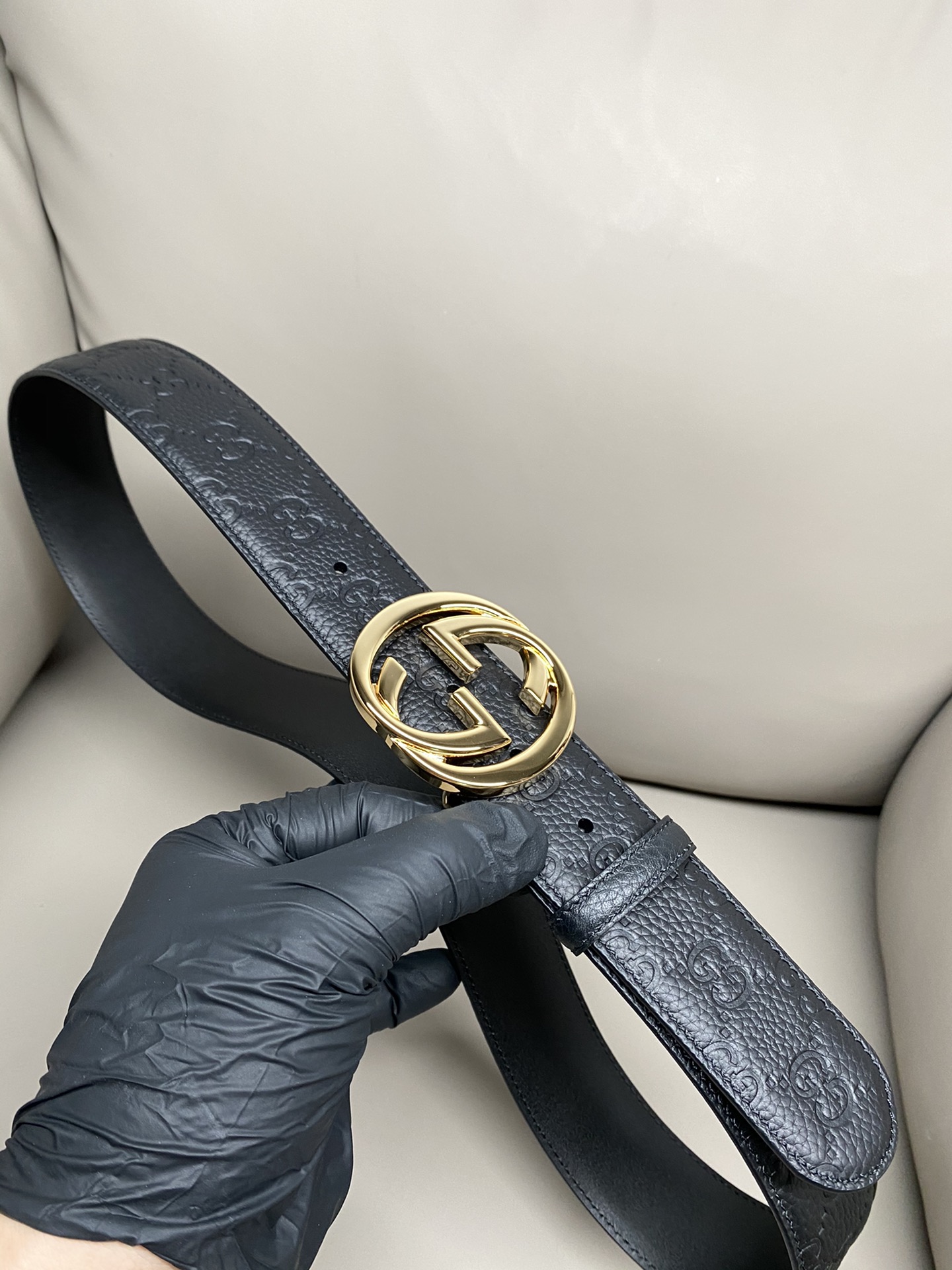 Gucci Basic Belt Cow Leather