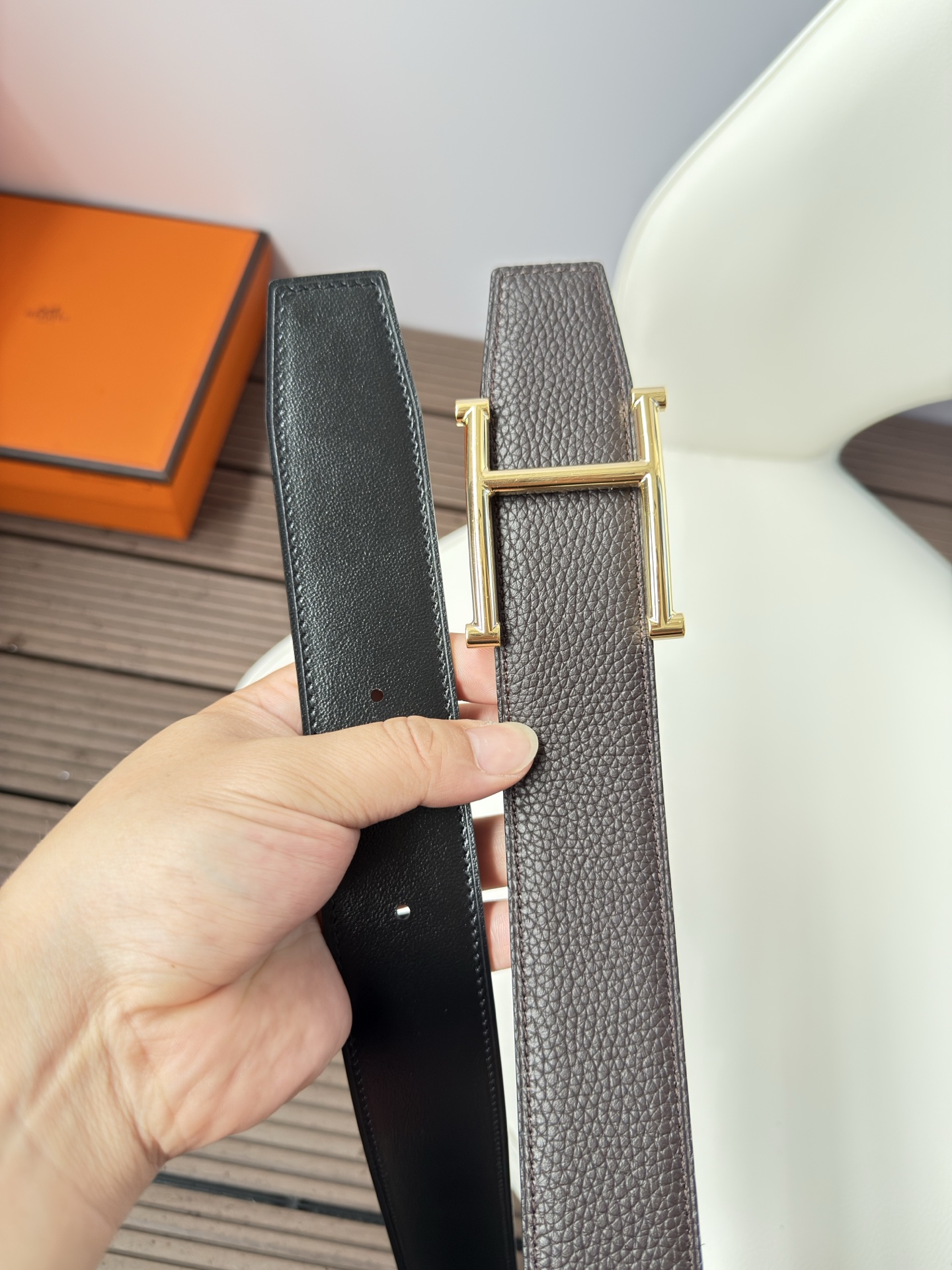 Hermès Basic Belt S-m