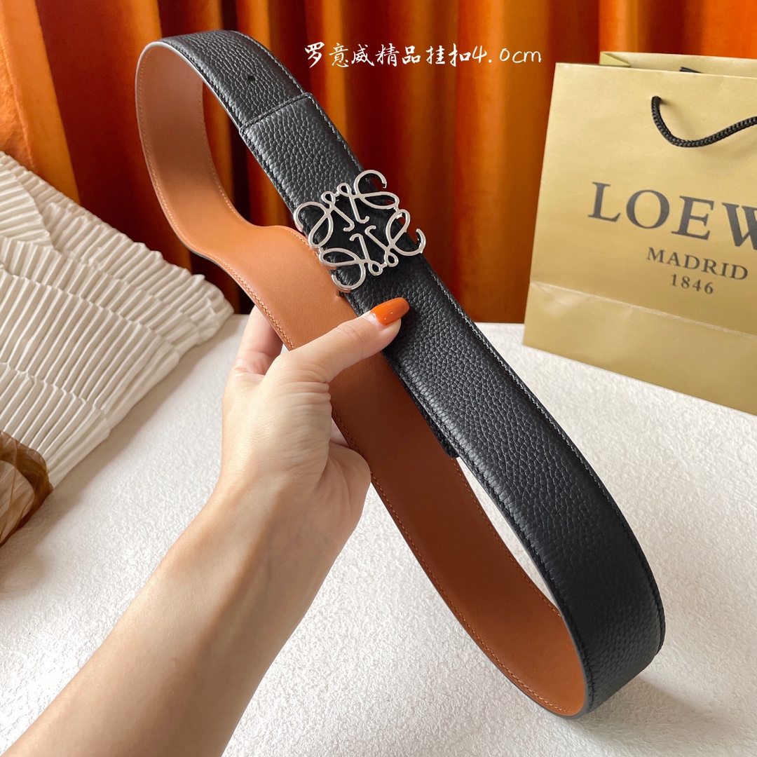 Loewe Basic Belt Cow Leather M-l