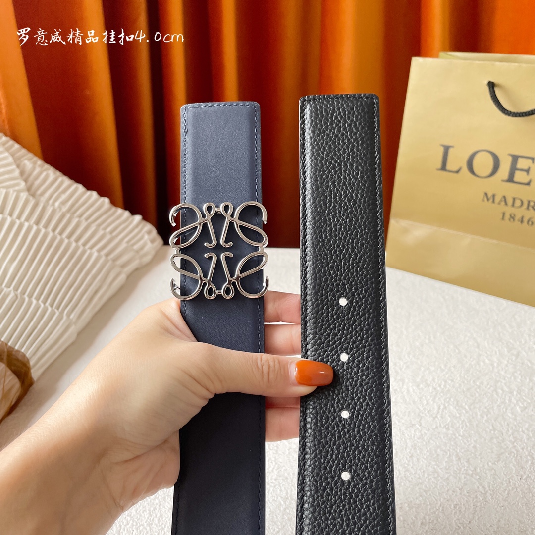 Loewe Basic Belt Cow Leather M-l