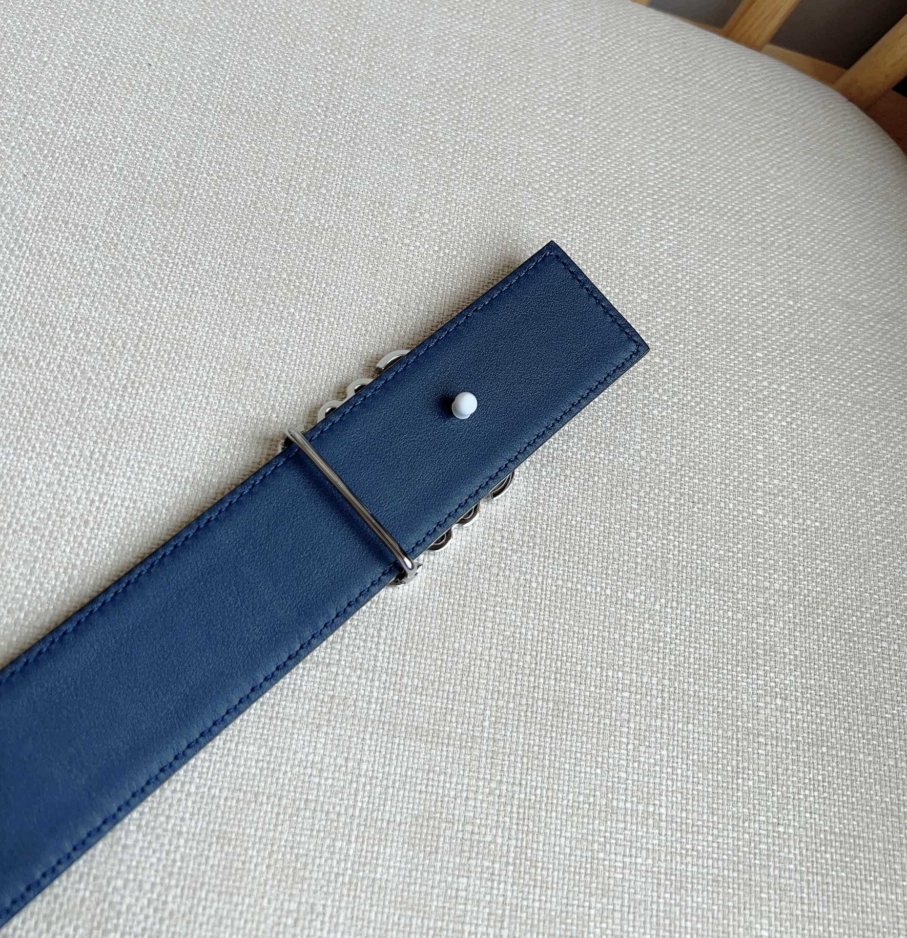 Loewe Leather Belt Top Grain Leather M-l