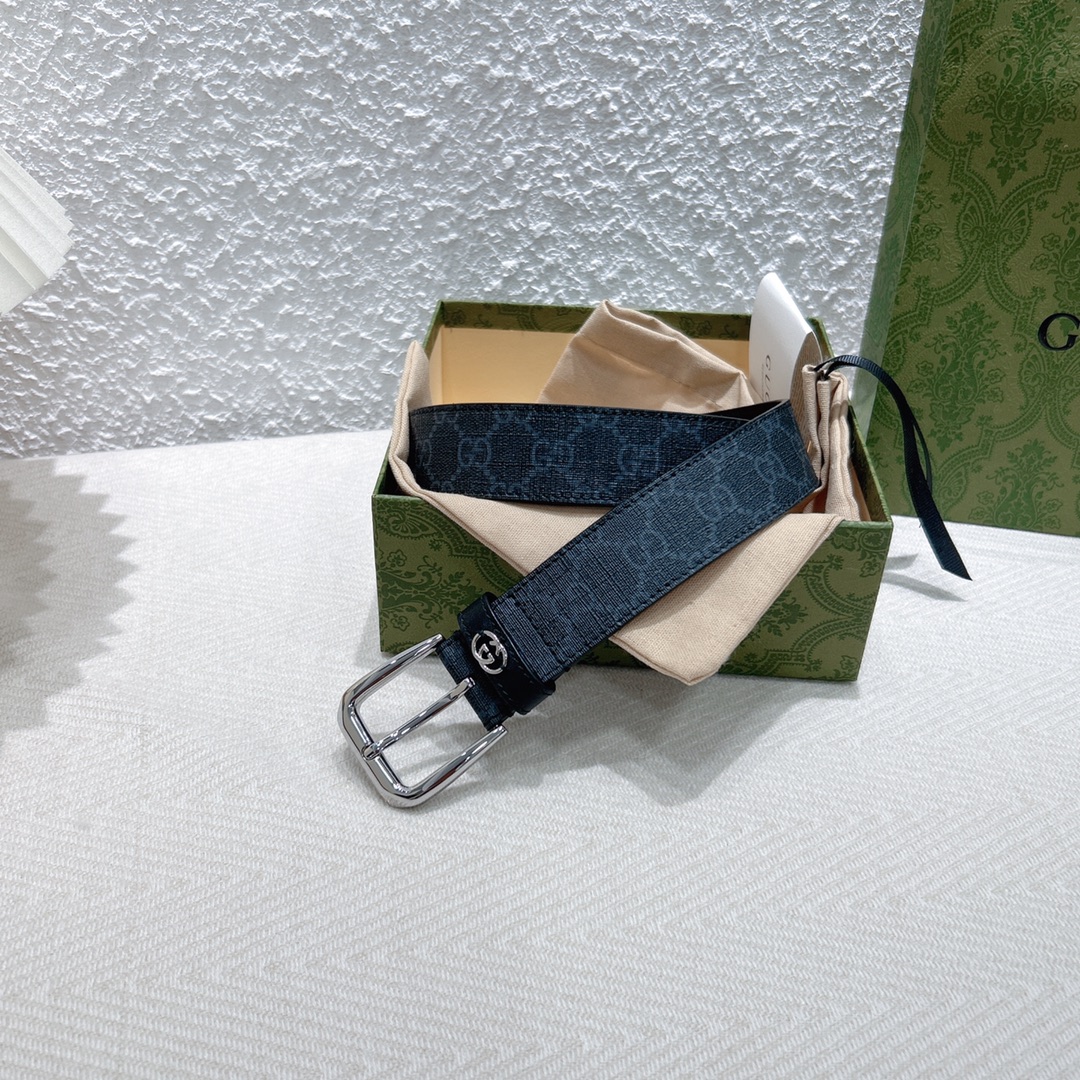 Gucci Male Basic Belt Canvas S-m