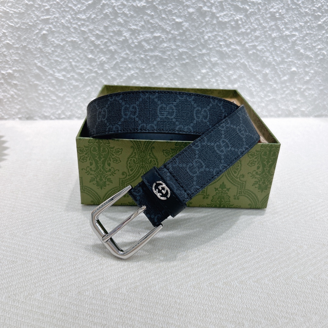 Gucci Male Basic Belt Canvas S-m