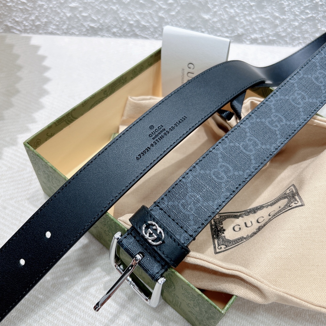 Gucci Male Basic Belt Canvas S-m