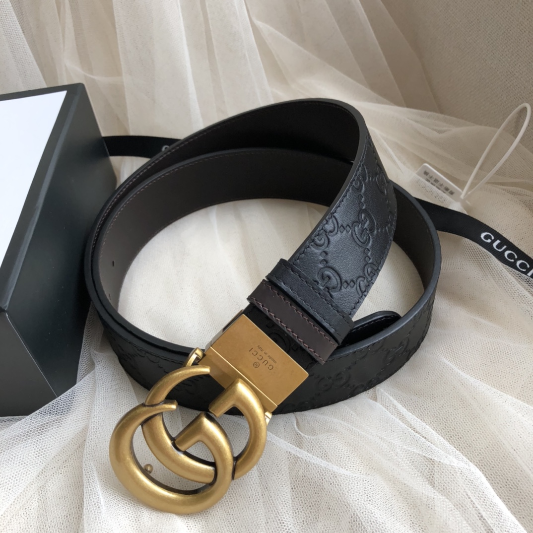 Gucci Male Basic Belt Cow Leather M