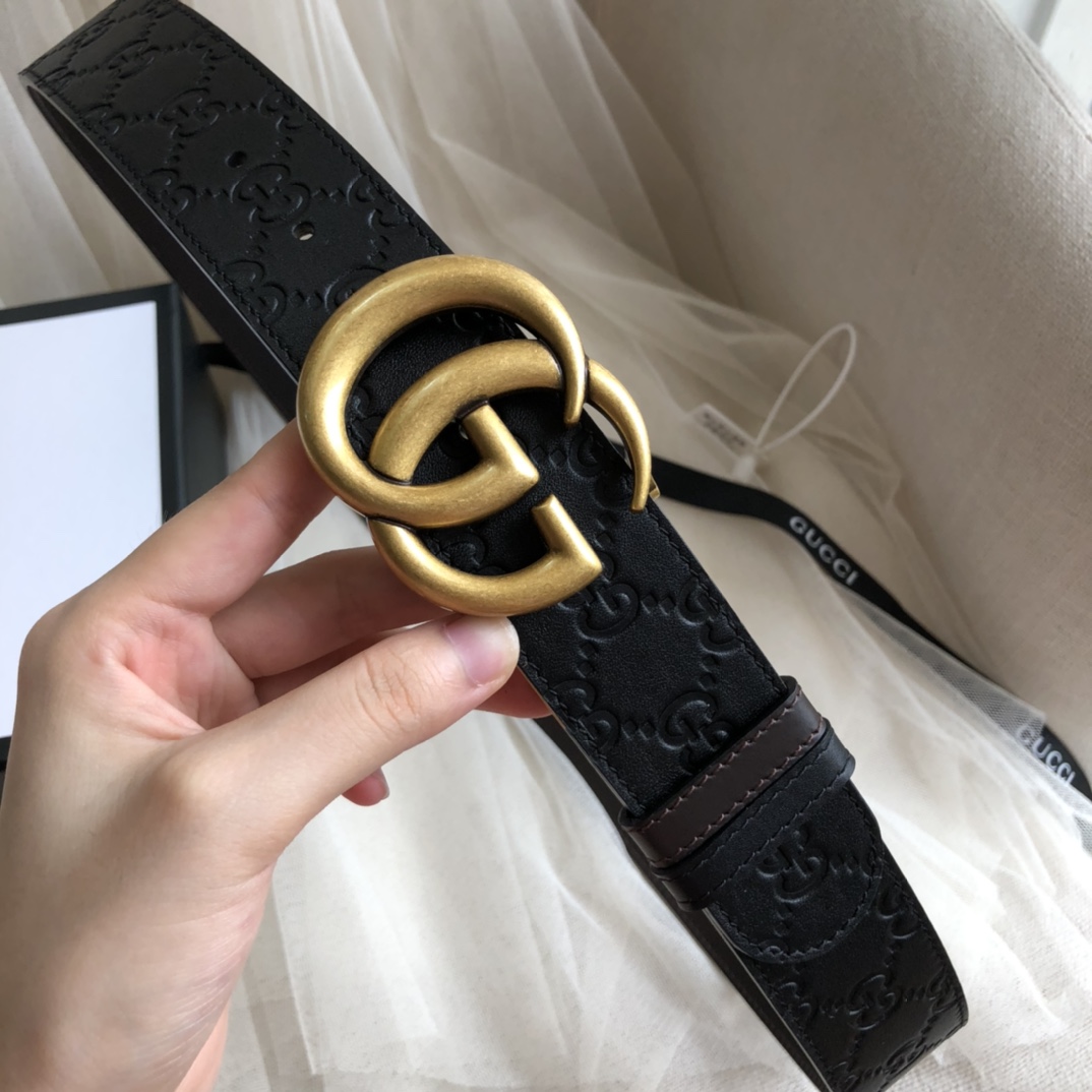 Gucci Male Basic Belt Cow Leather M
