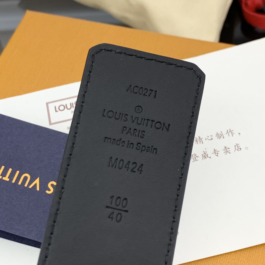 Louis Vuitton Basic Belt Cow Leather M