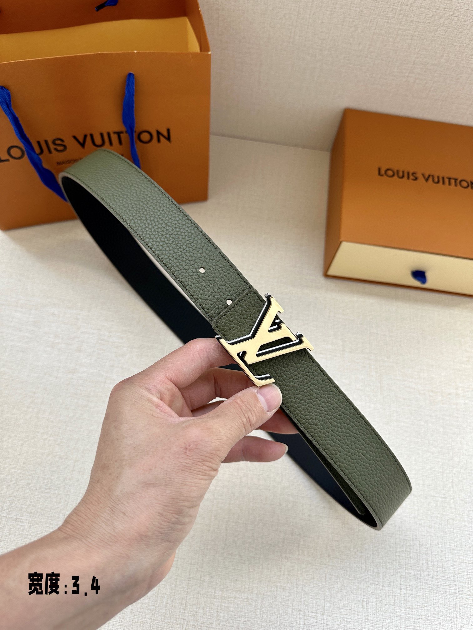 Louis Vuitton Basic Belt M-l