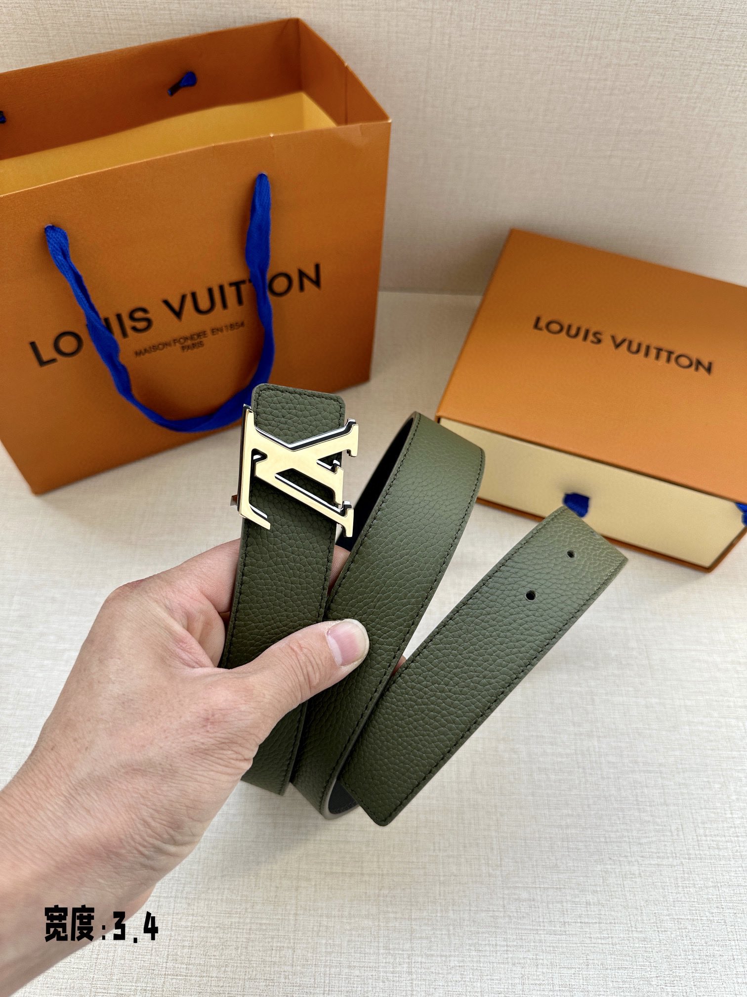 Louis Vuitton Basic Belt M-l