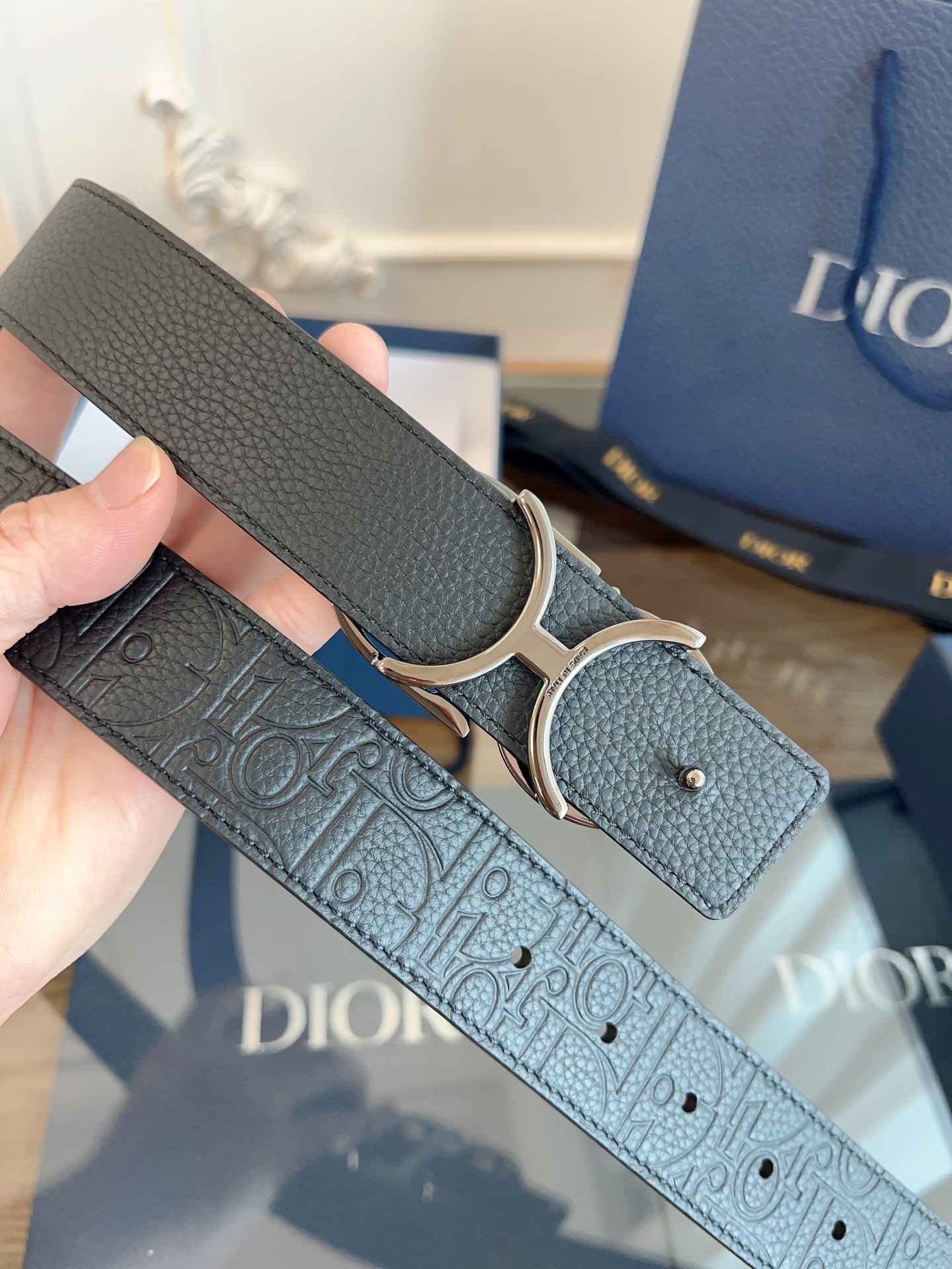 Dior Basic Belt Black