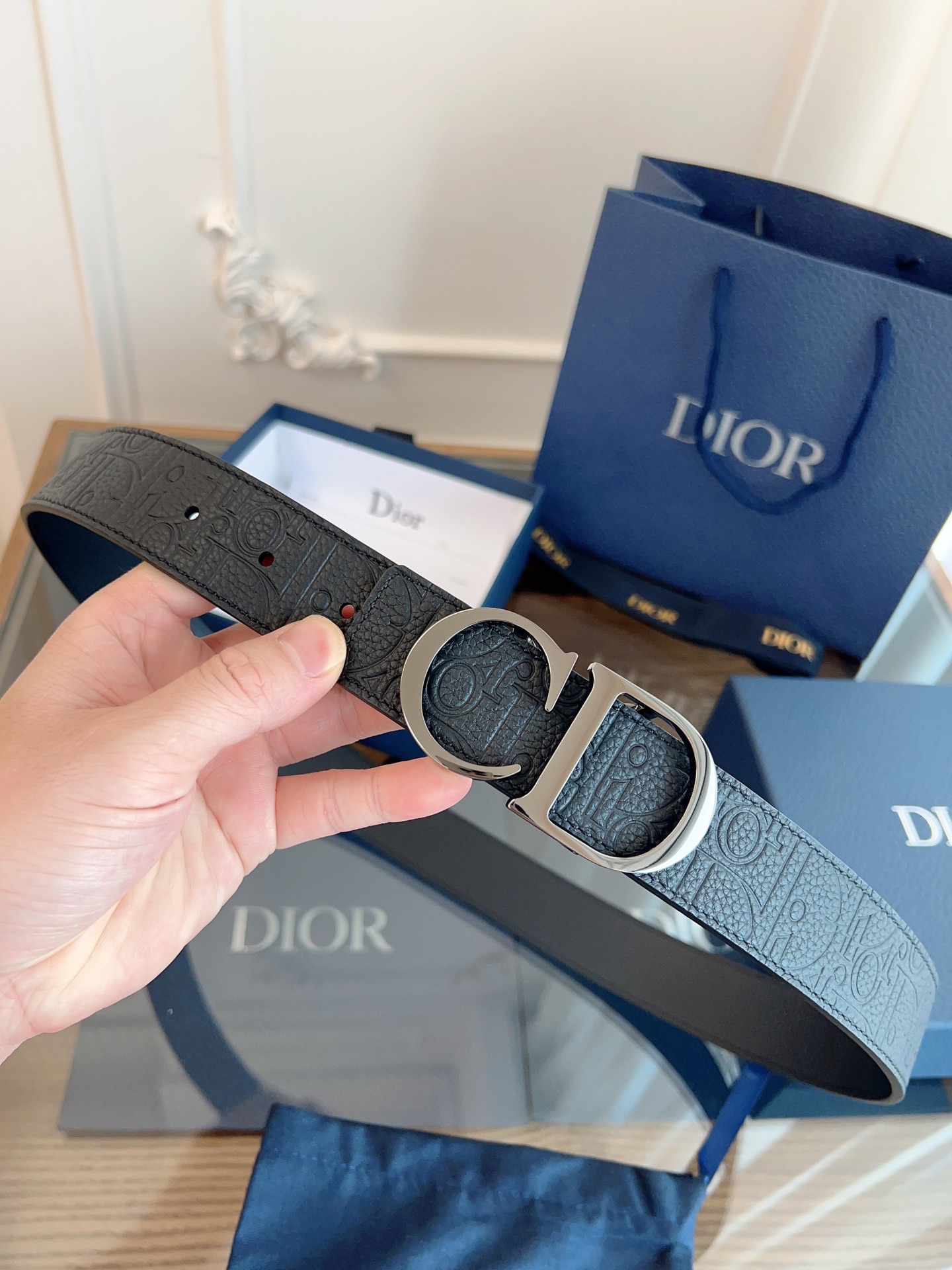 Dior Basic Belt Black