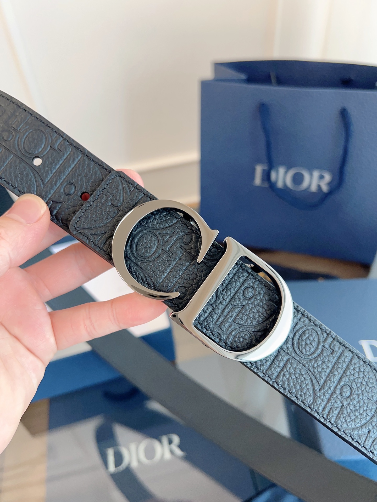 Dior Basic Belt Black