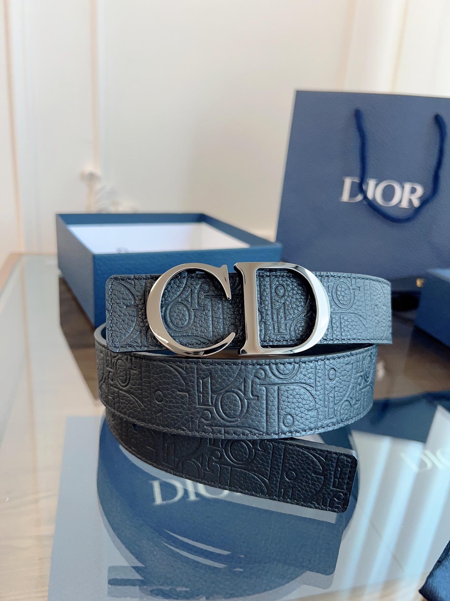 Dior Basic Belt Black