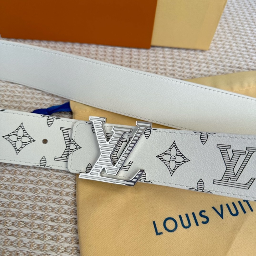 Louis Vuitton Basic Belt Cow Leather M-l