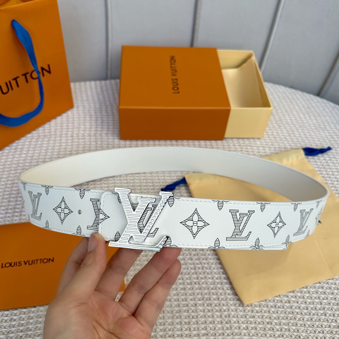 Louis Vuitton Basic Belt Cow Leather M-l
