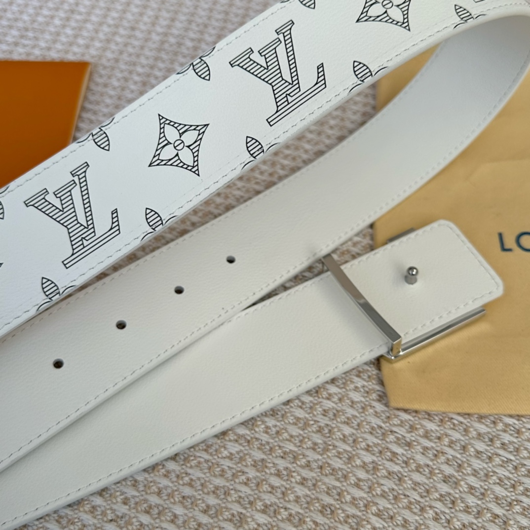Louis Vuitton Basic Belt Cow Leather M-l