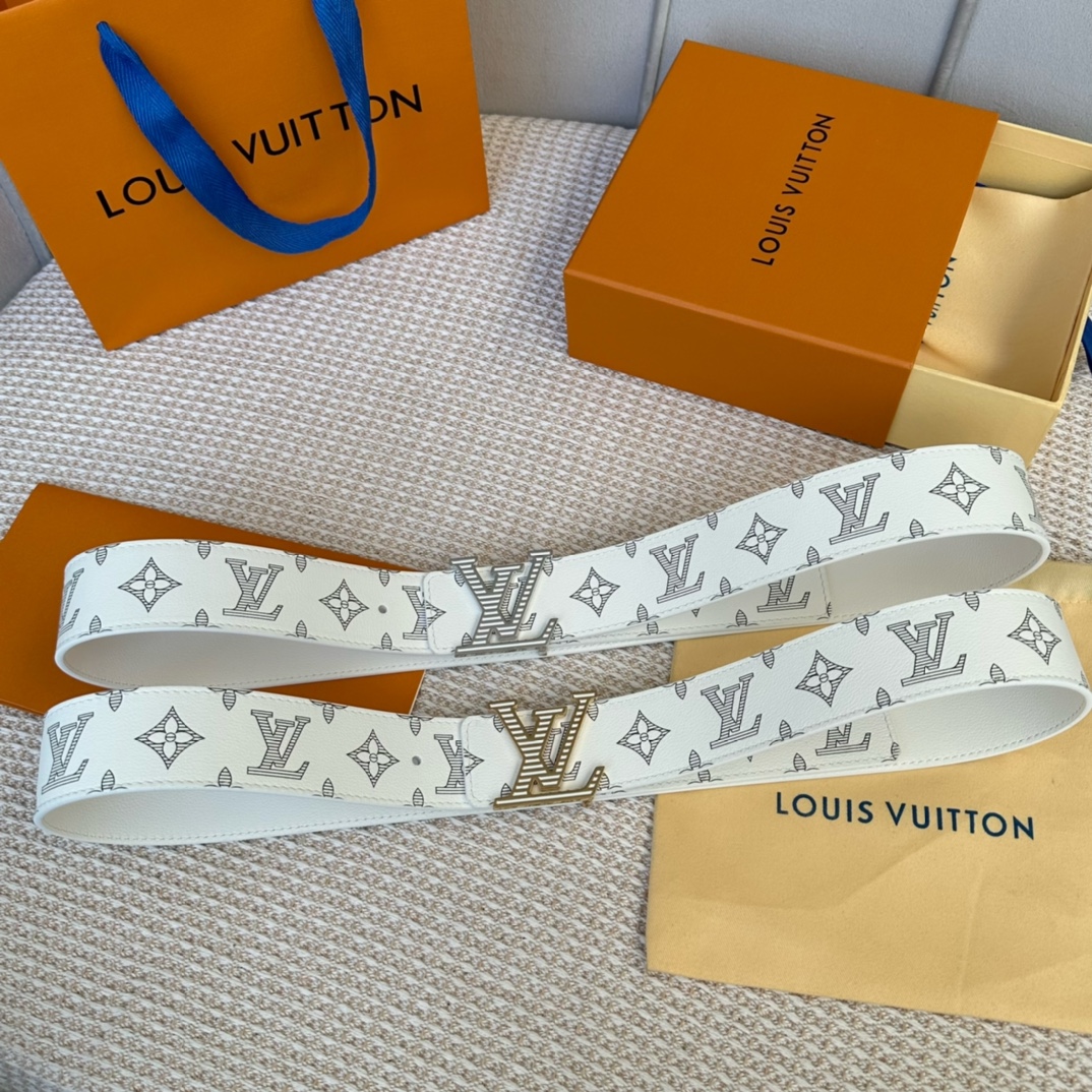 Louis Vuitton Basic Belt Cow Leather M-l