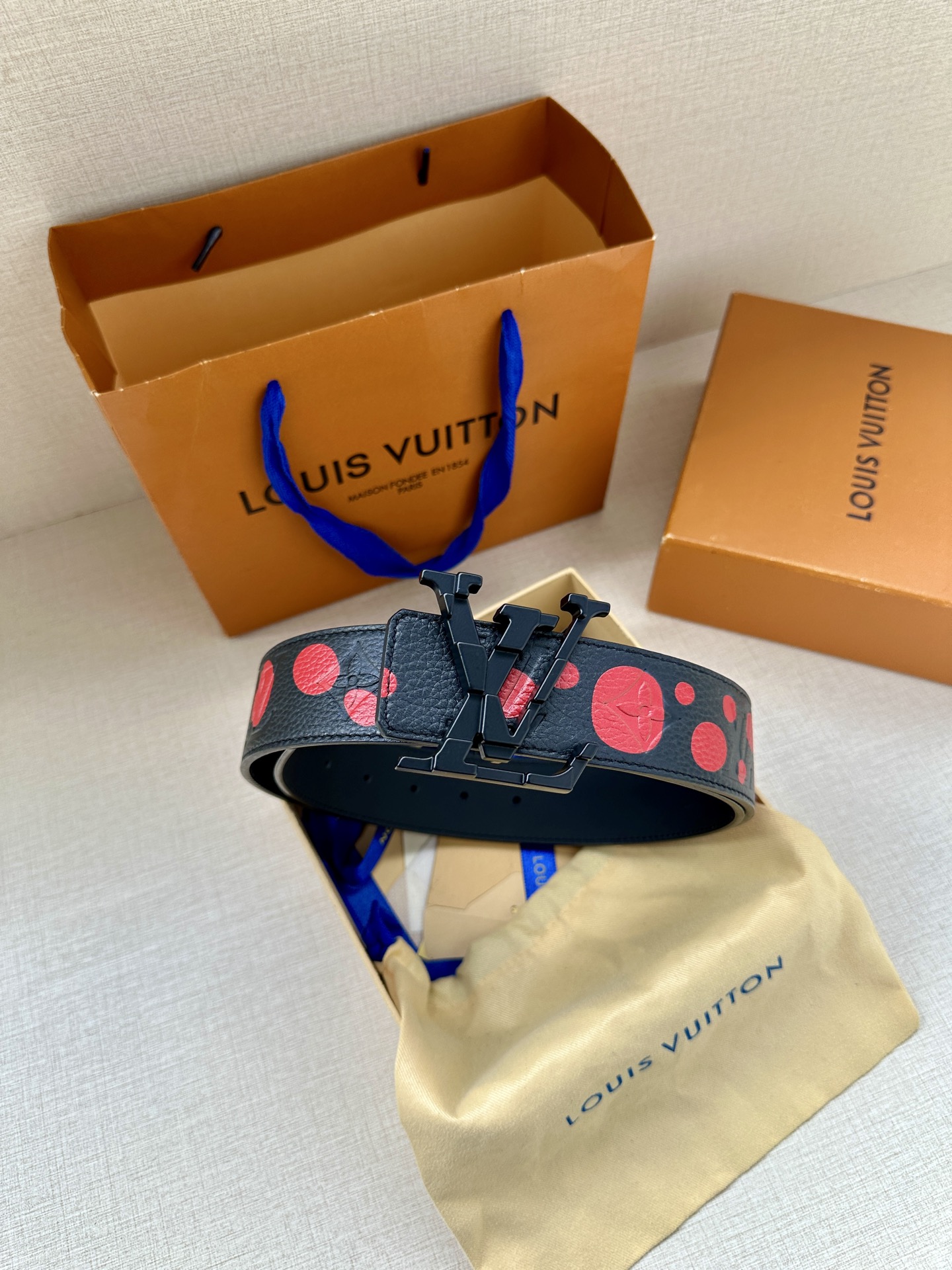 Louis Vuitton Basic Belt Cow Leather S-l