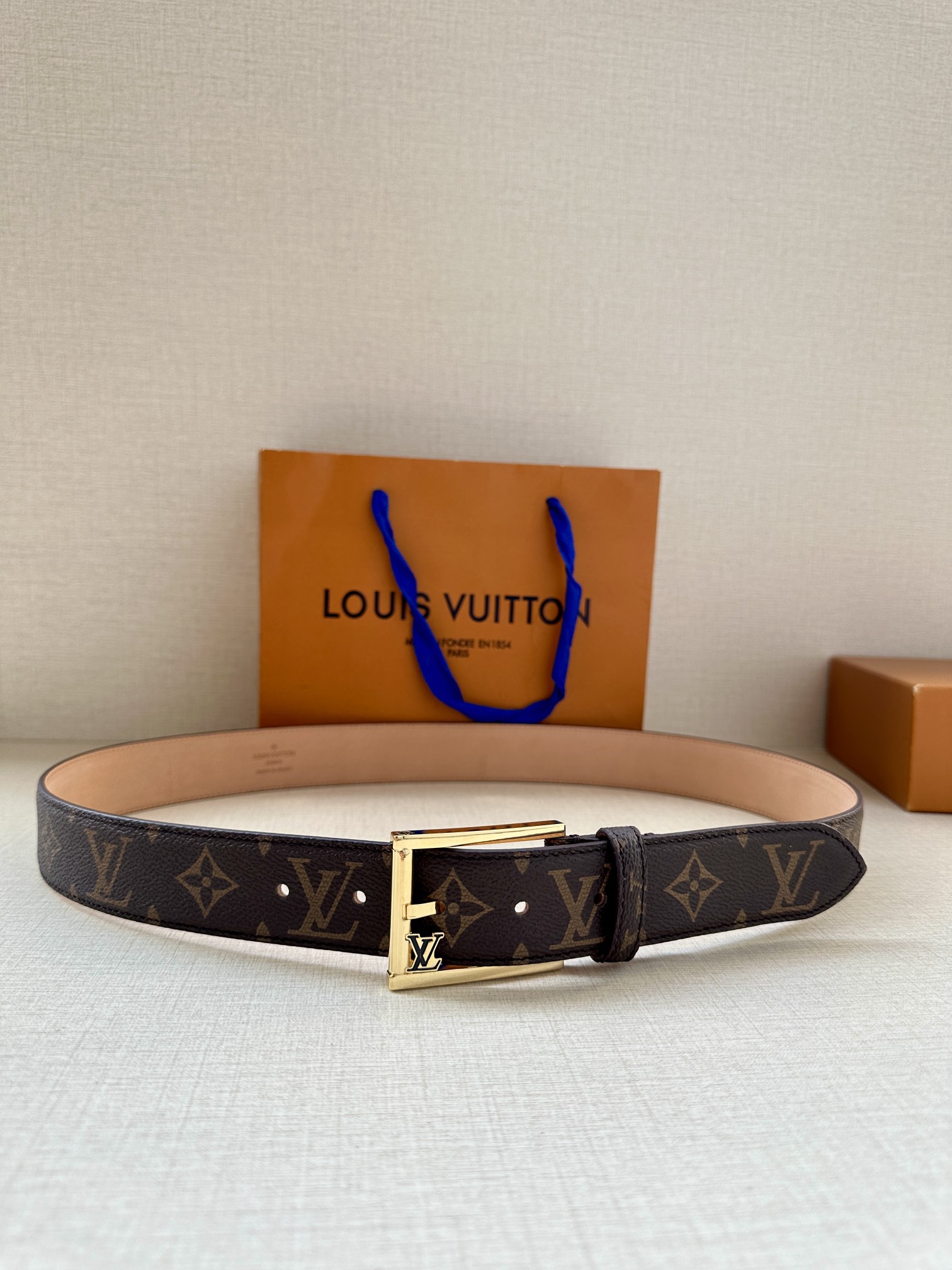 Louis Vuitton Basic Belt Canvas M-l
