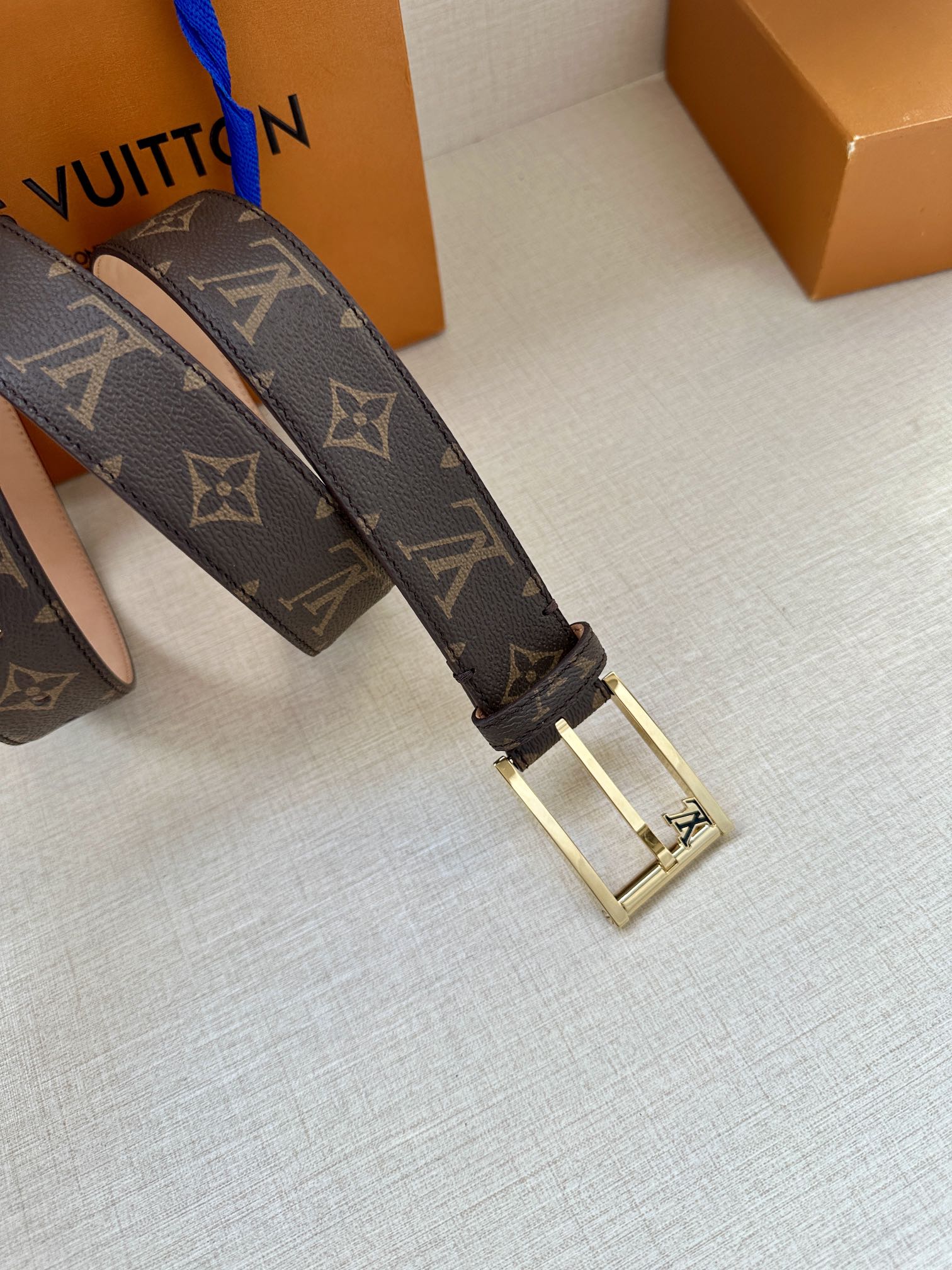 Louis Vuitton Basic Belt Canvas M-l