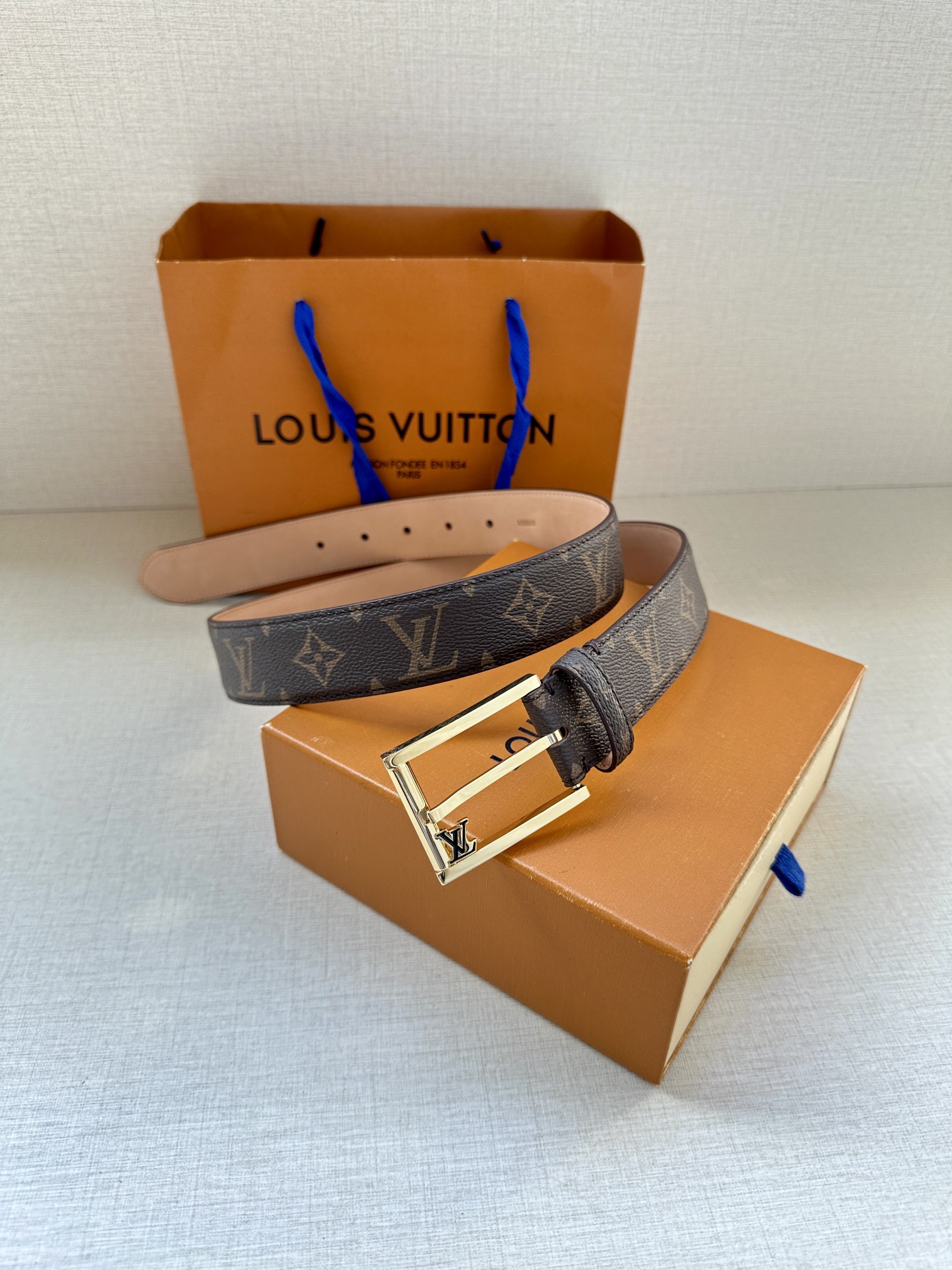 Louis Vuitton Basic Belt Canvas M-l