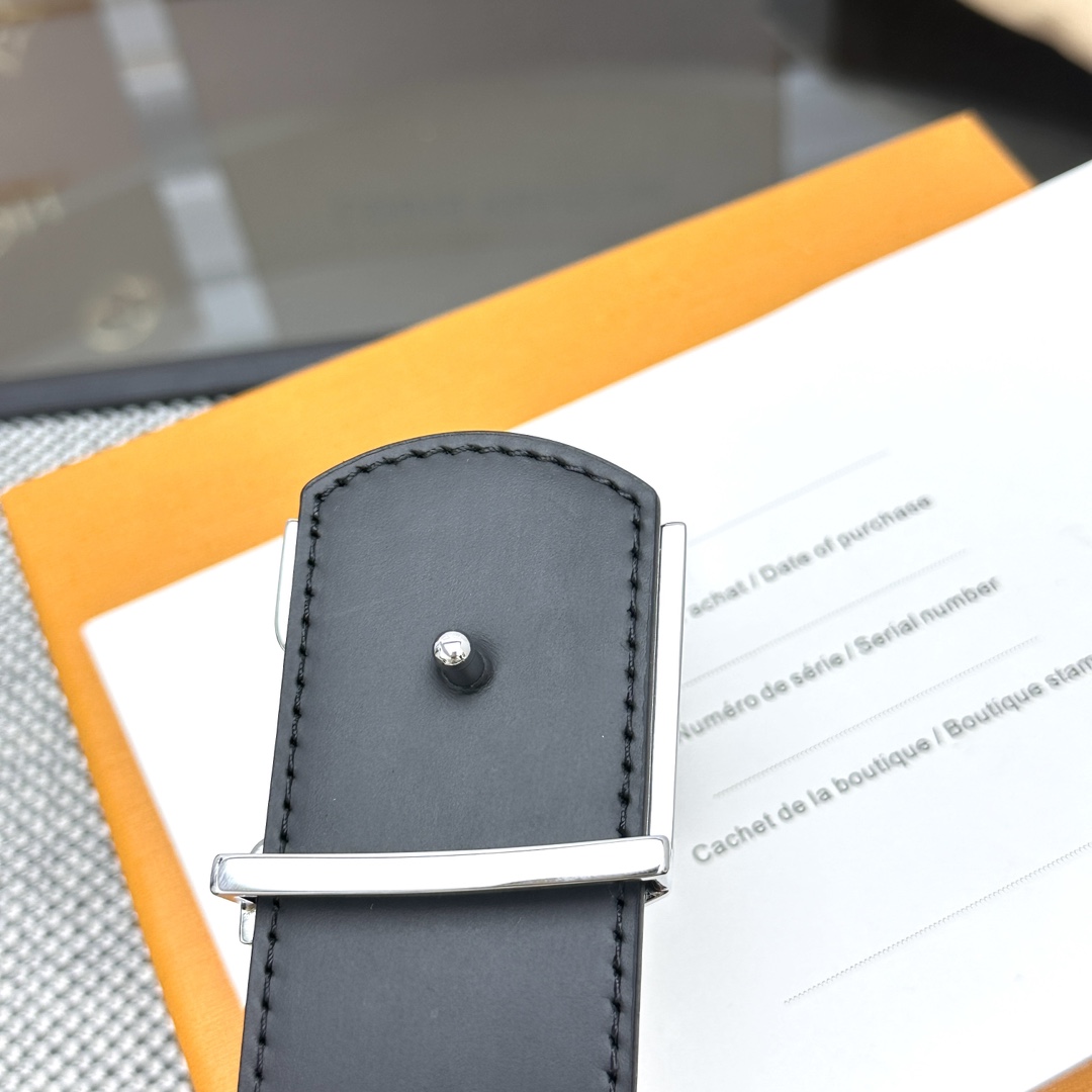 Louis Vuitton Male Basic Belt Canvas S-m-l