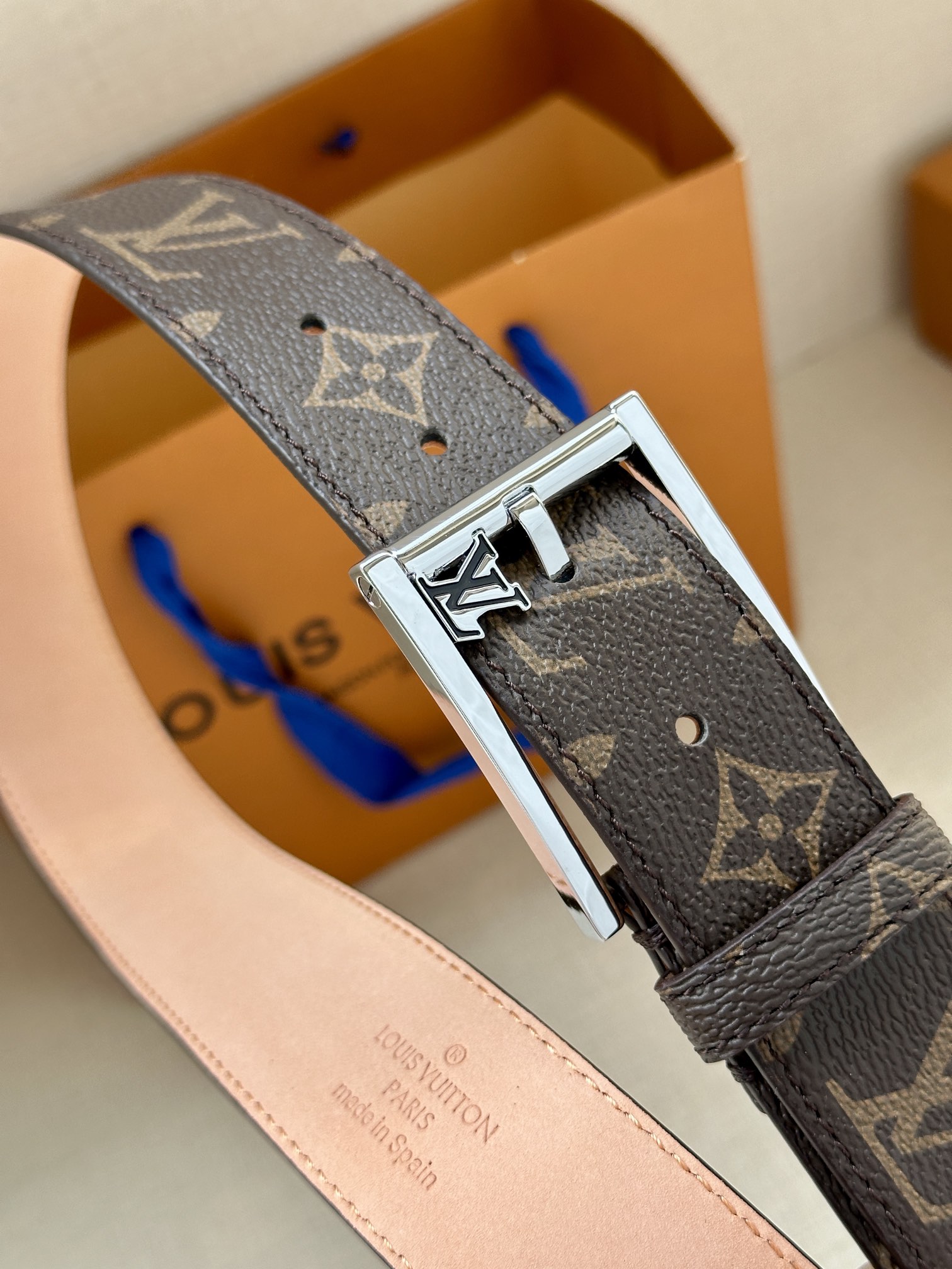 Louis Vuitton Basic Belt Canvas M-l