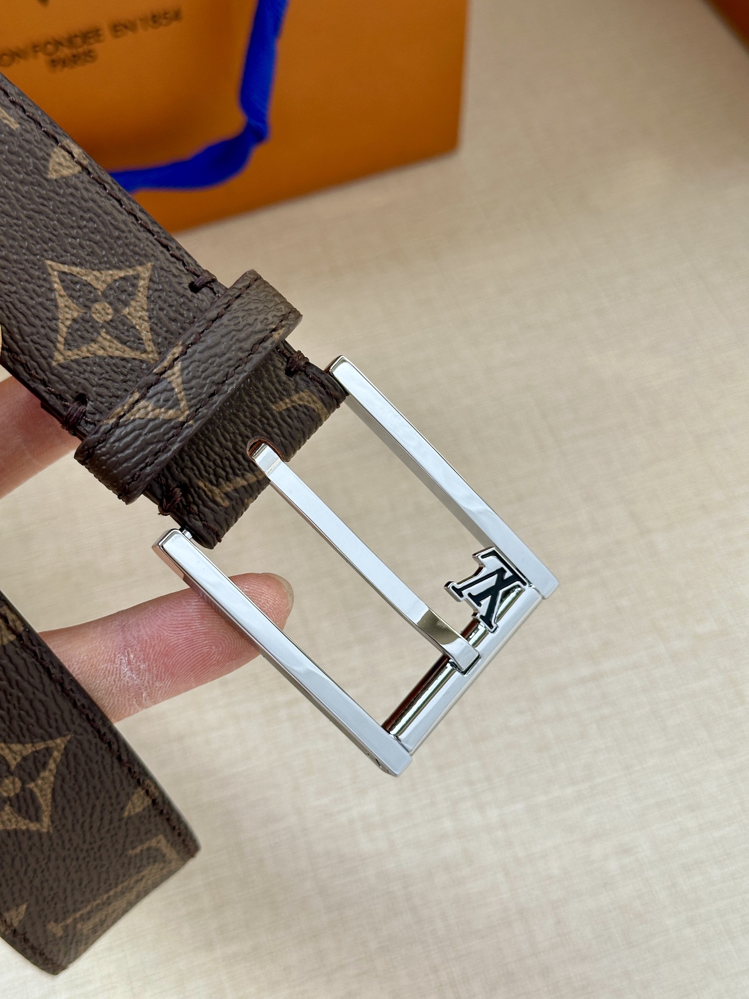 Louis Vuitton Basic Belt Canvas M-l