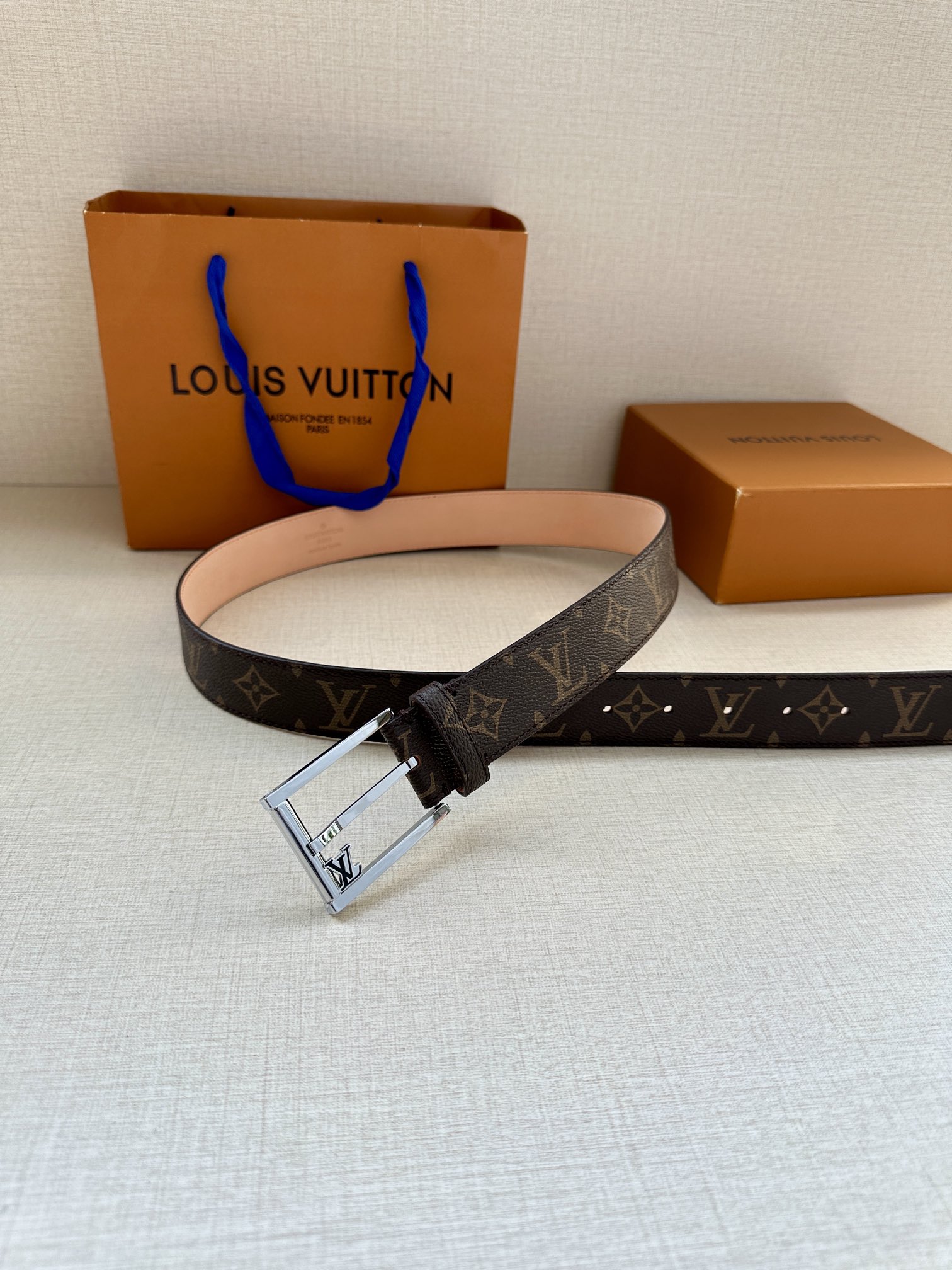 Louis Vuitton Basic Belt Canvas M-l
