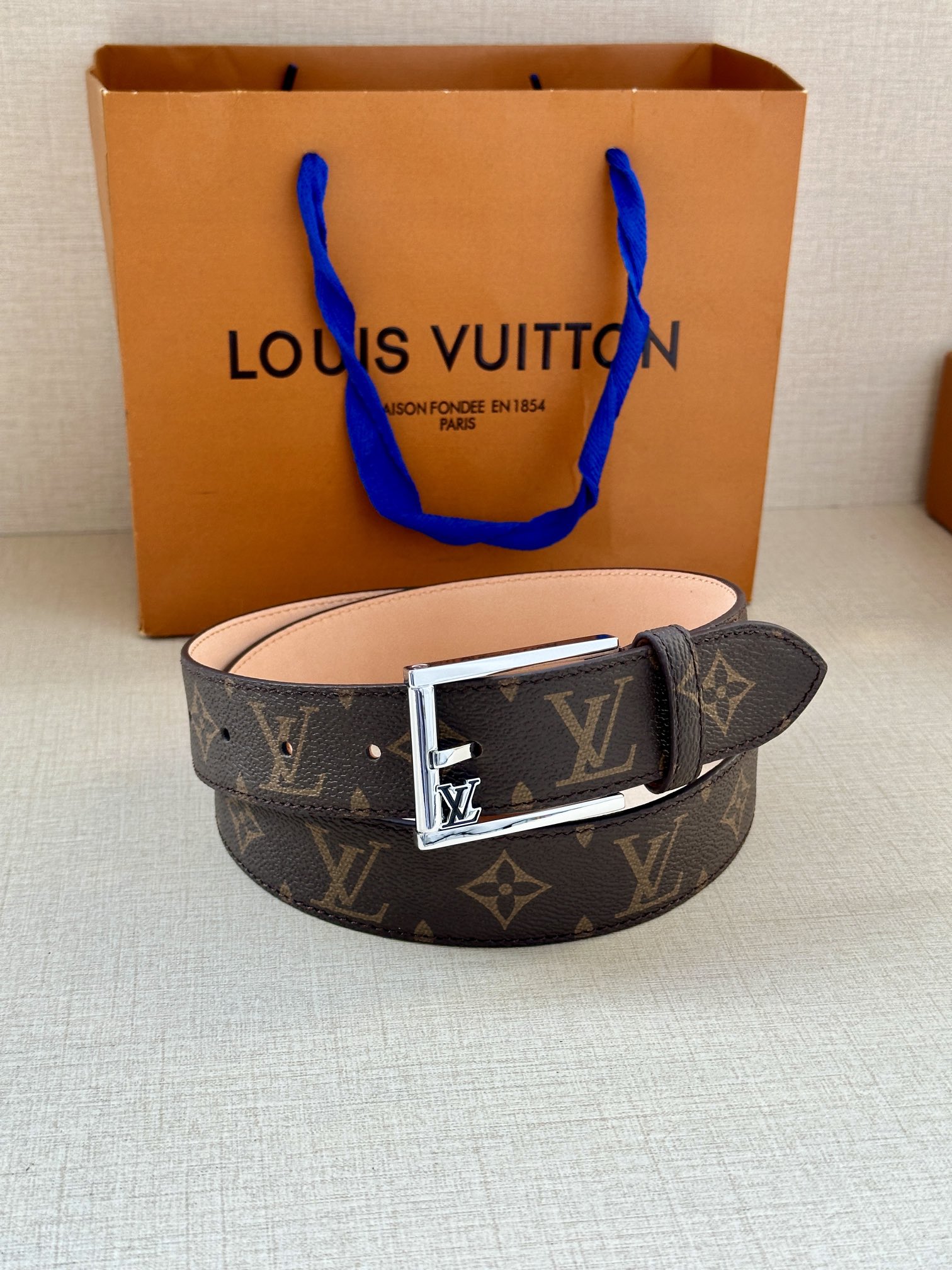 Louis Vuitton Basic Belt Canvas M-l