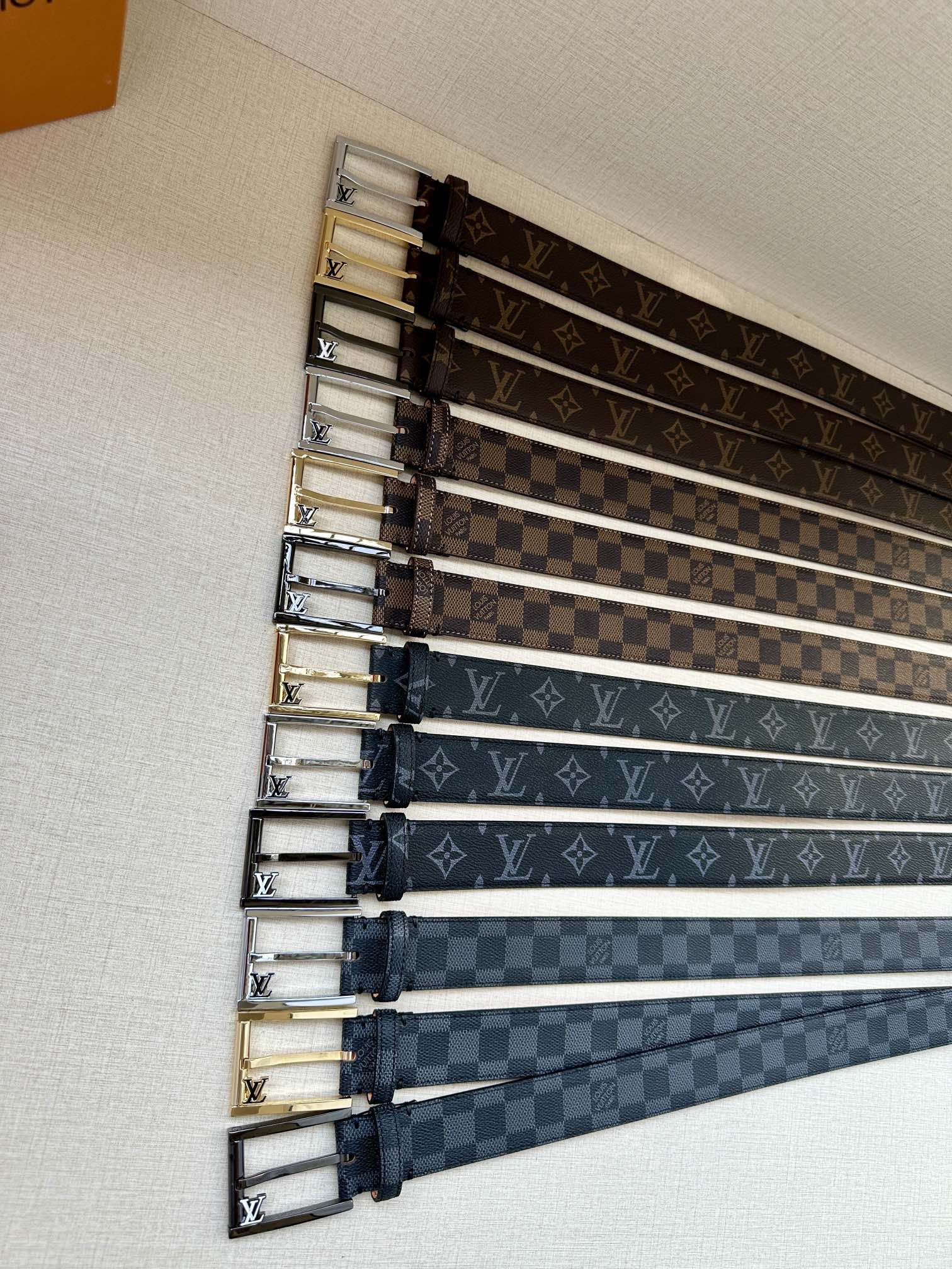 Louis Vuitton Basic Belt Canvas M-l