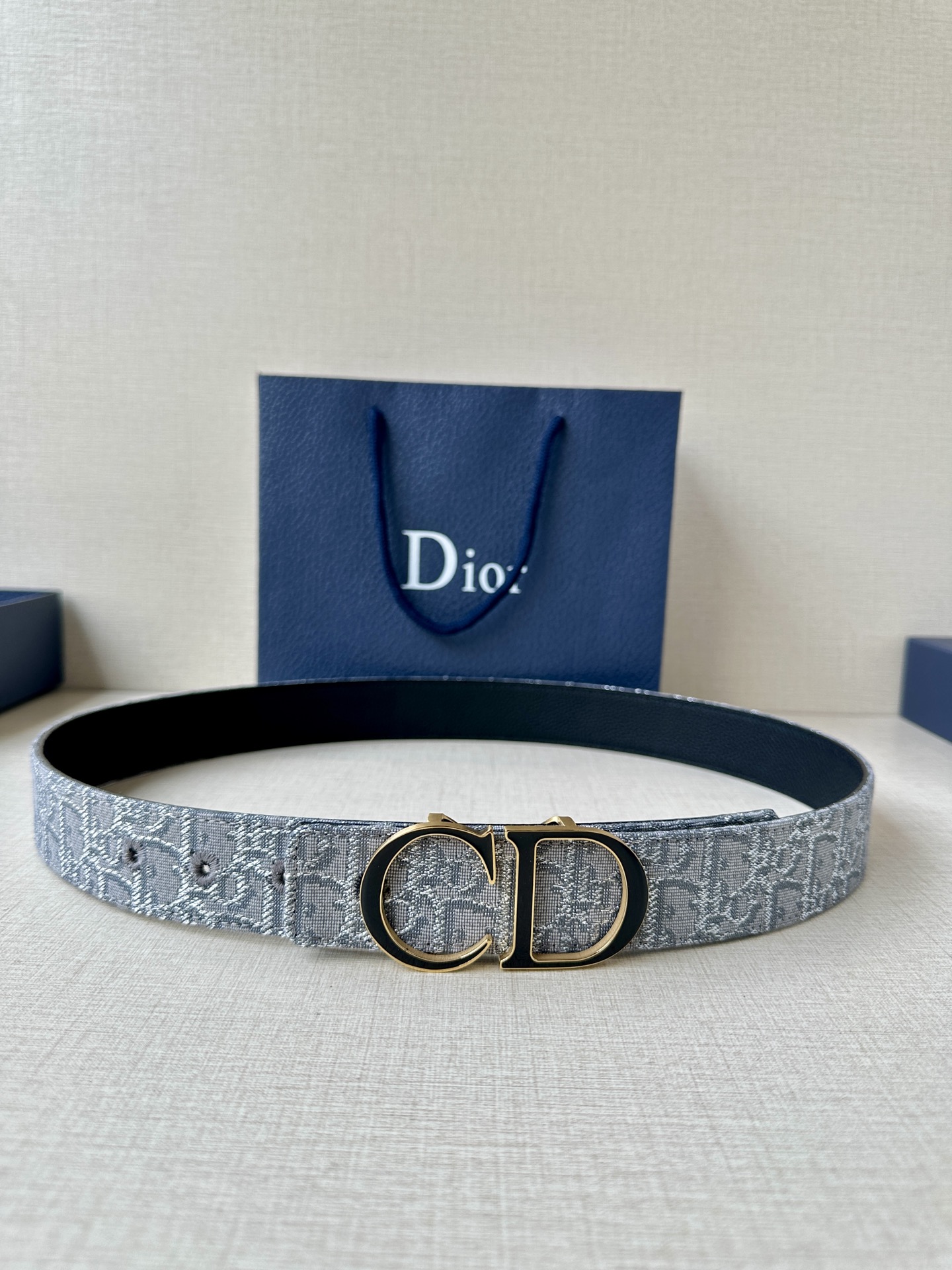 Basic Belt Cow Leather Black M-l