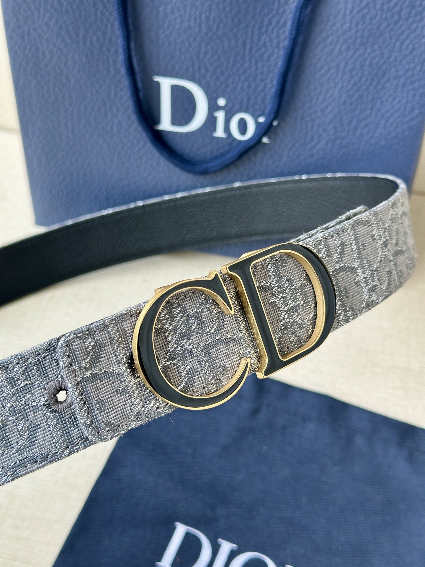 Basic Belt Cow Leather Black M-l
