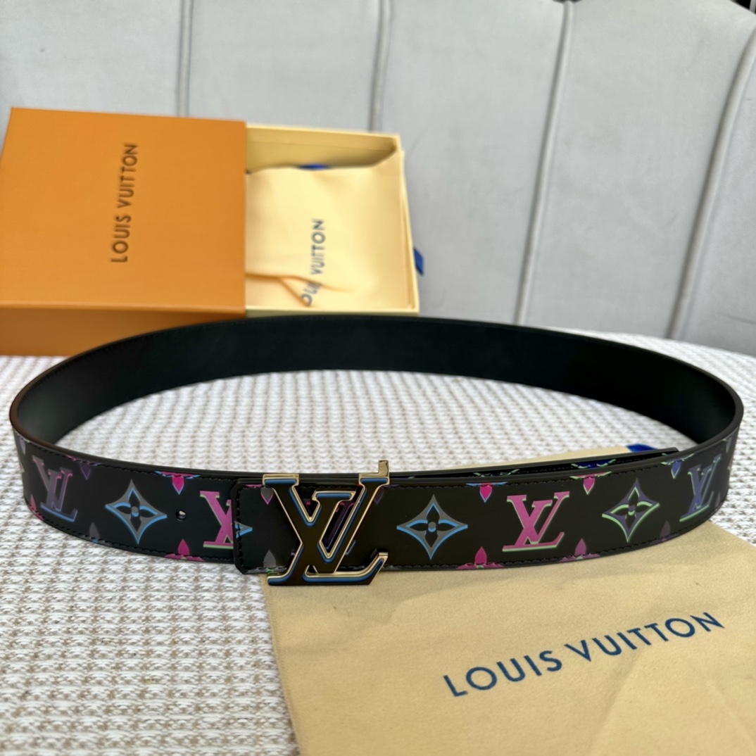 Louis Vuitton Basic Belt Cow Leather 40mm-m-l