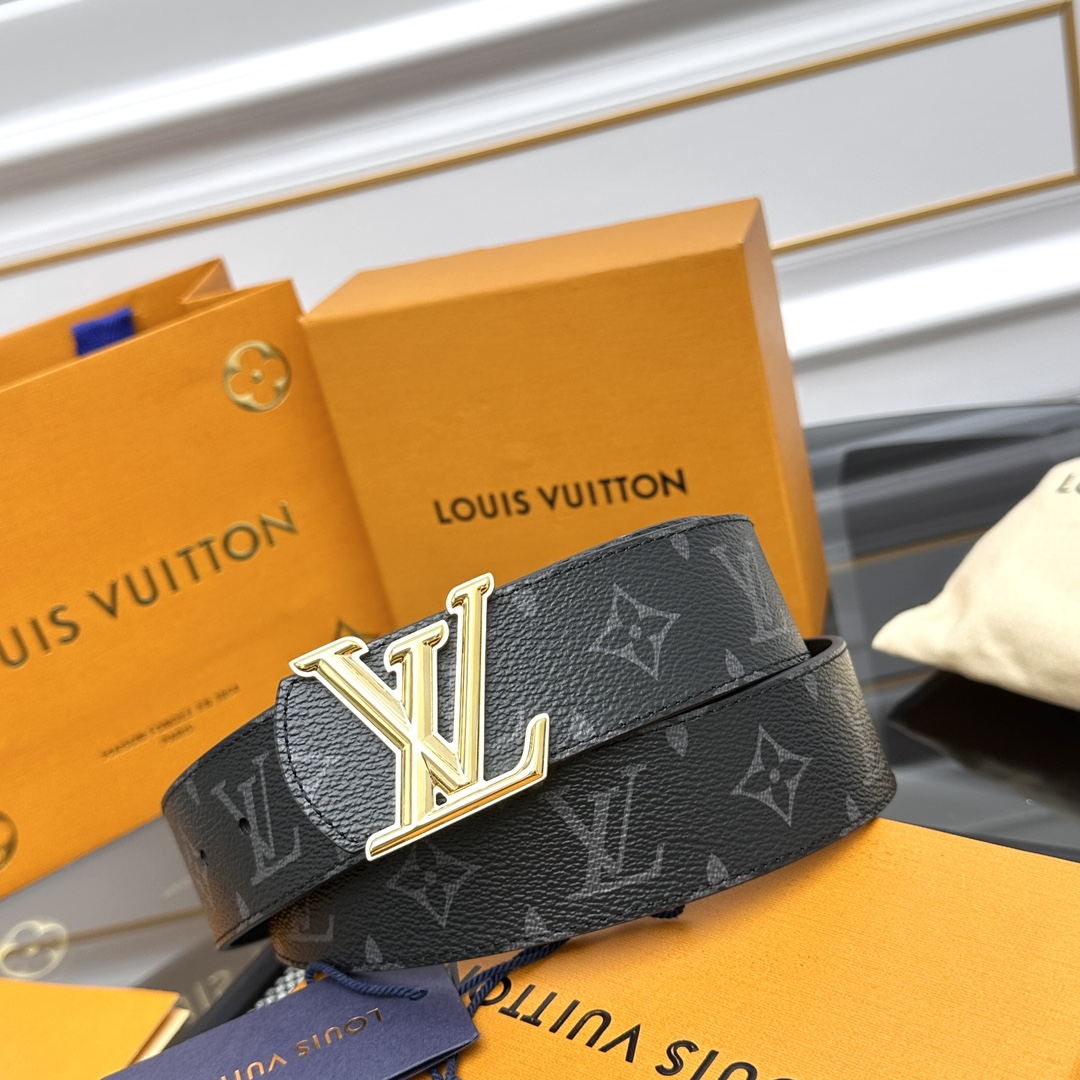 Louis Vuitton Male Basic Belt Canvas S-m-l