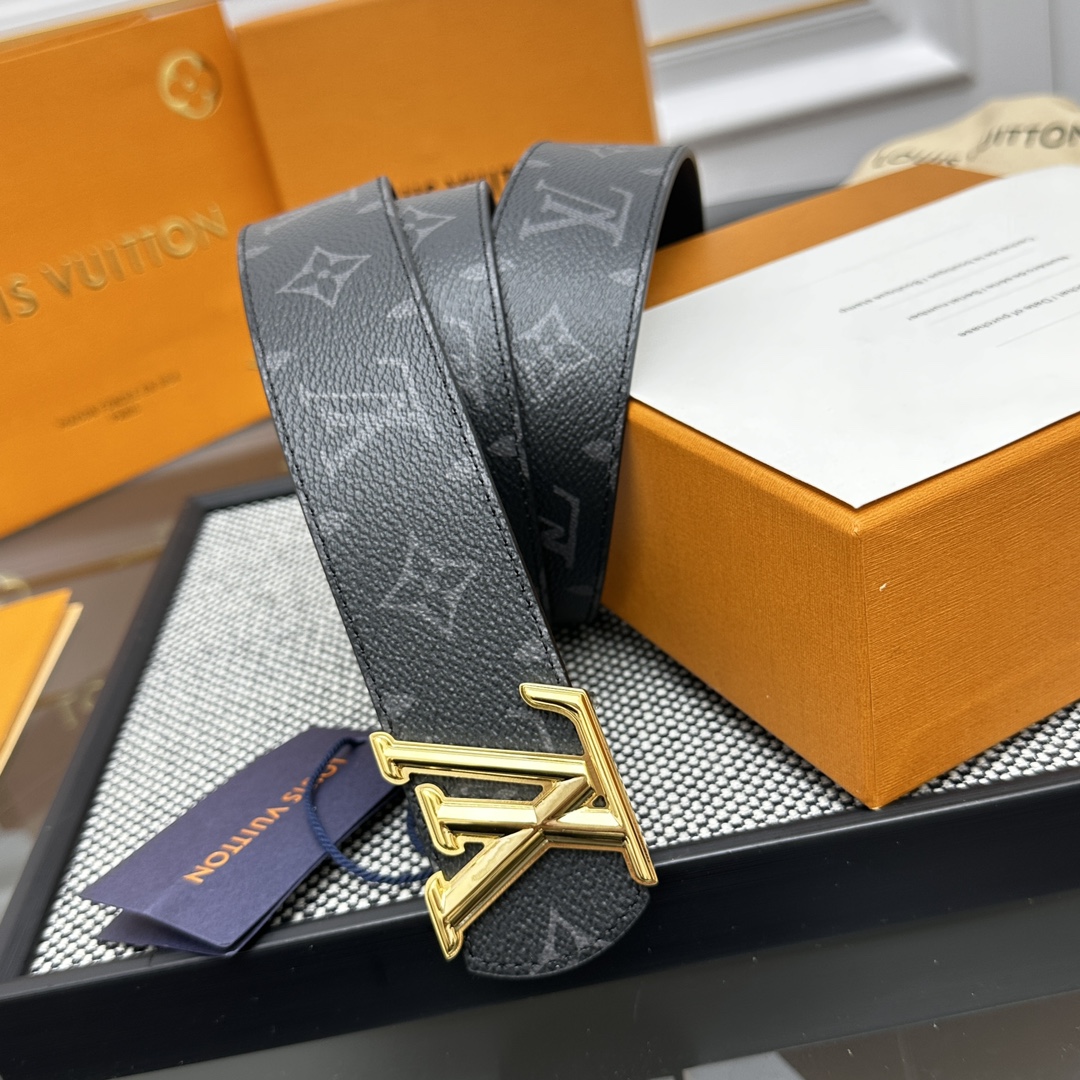 Louis Vuitton Male Basic Belt Canvas S-m-l