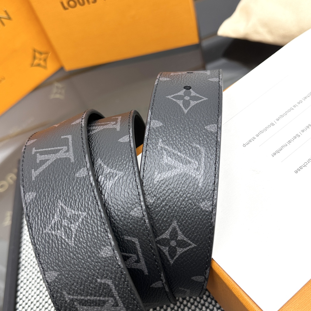 Louis Vuitton Male Basic Belt Canvas S-m-l