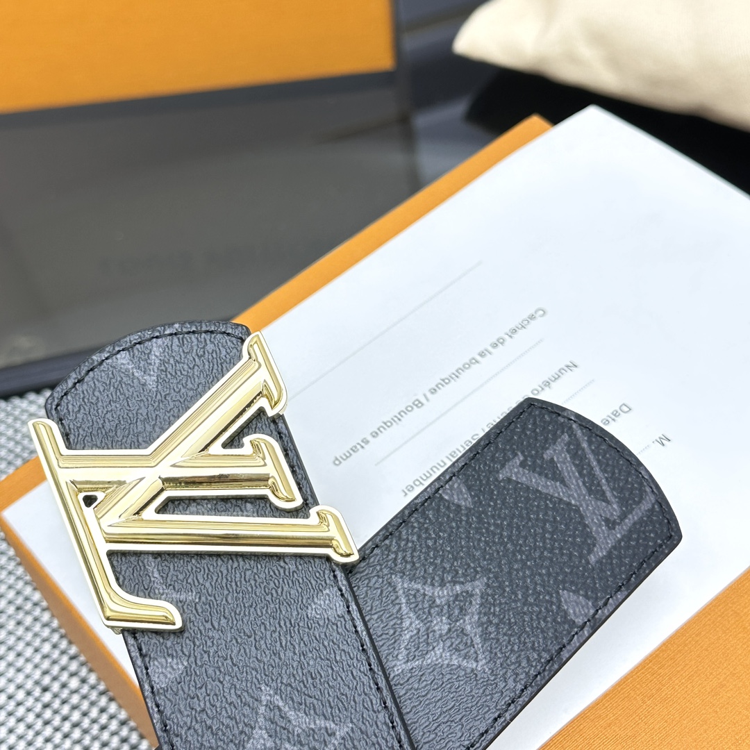 Louis Vuitton Male Basic Belt Canvas S-m-l