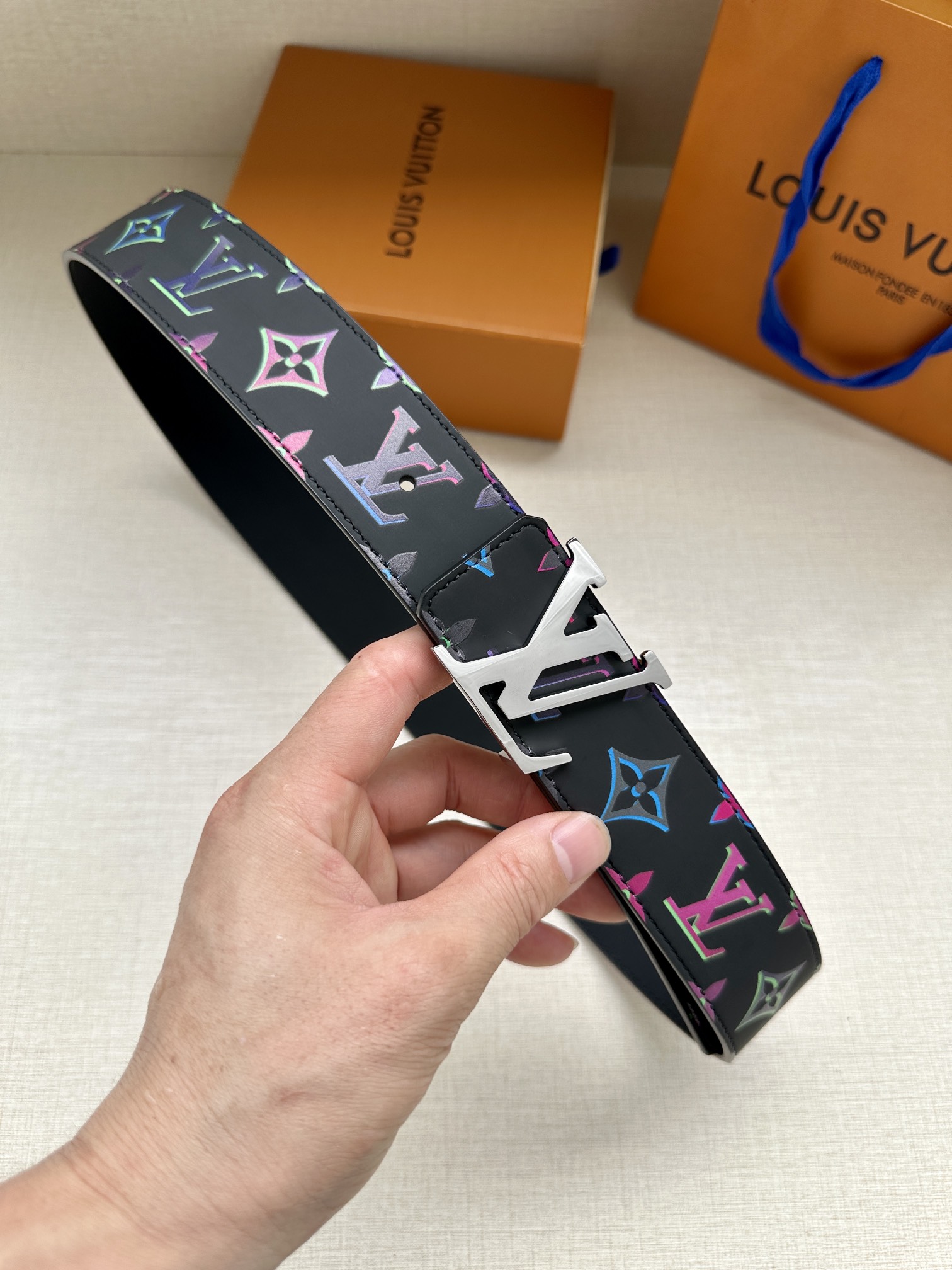 Louis Vuitton Basic Belt Cow Leather S-m-l