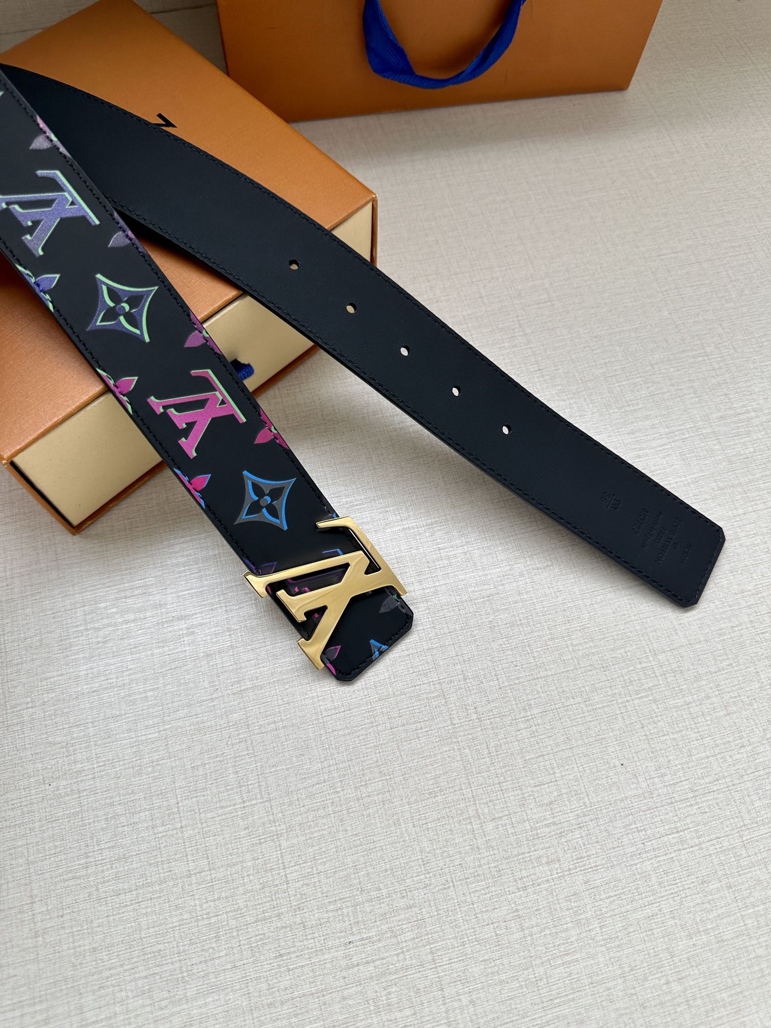 Louis Vuitton Basic Belt Cow Leather S-m-l