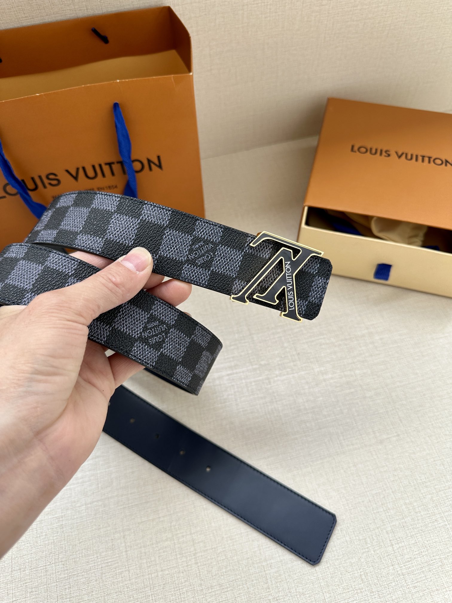 Louis Vuitton Basic Belt Canvas S-m-l