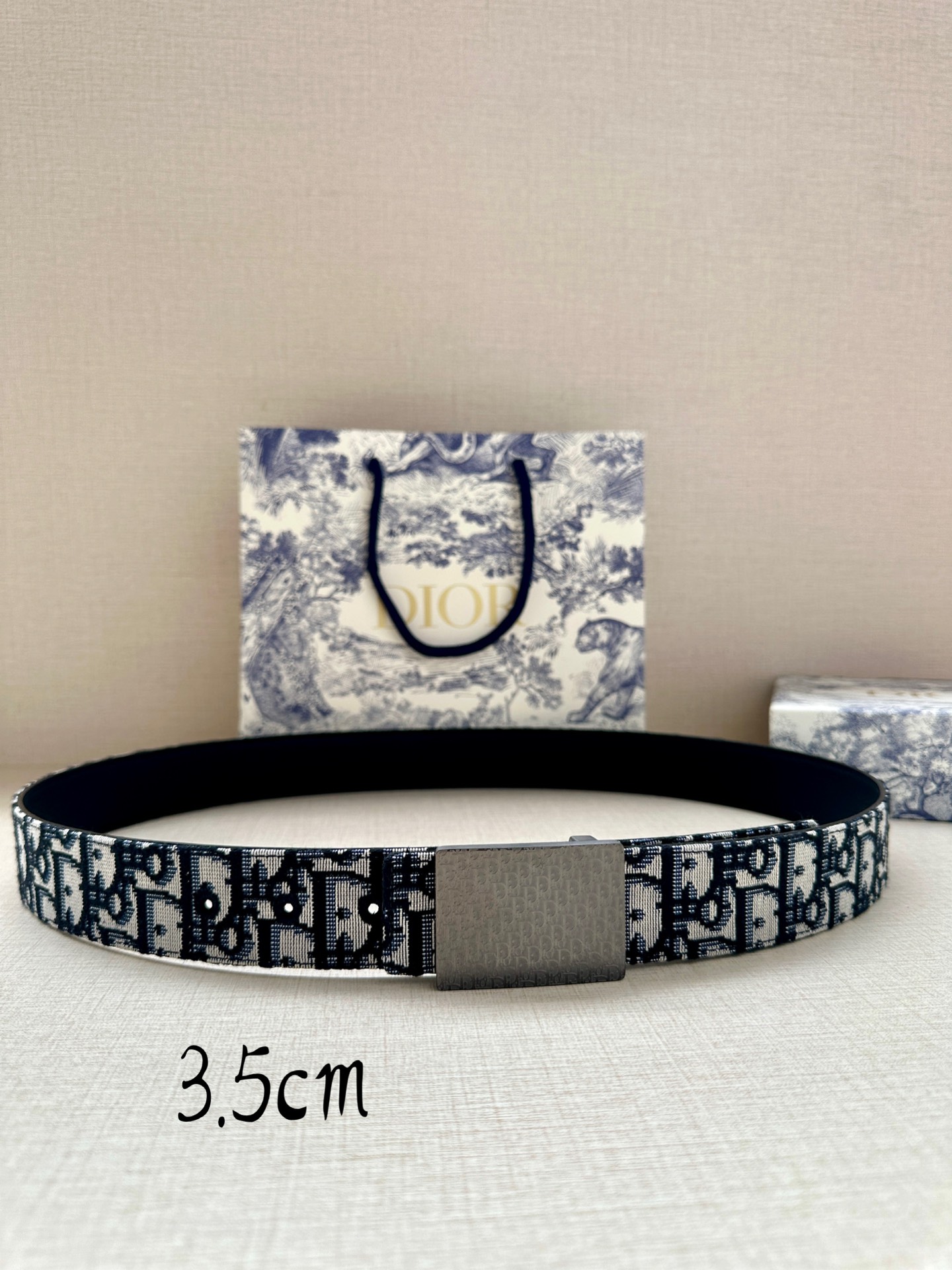 Dior Basic Belt Cow Leather Adjustable L