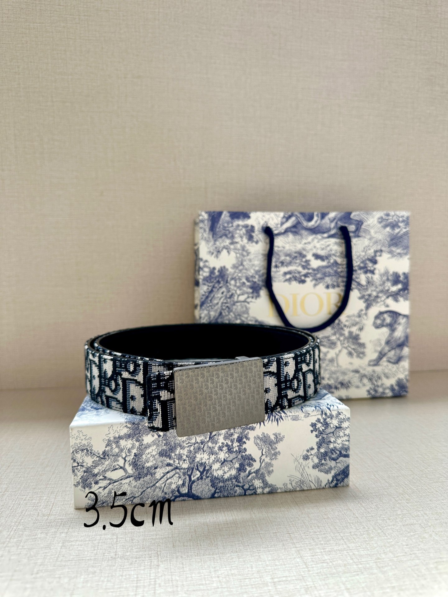 Dior Basic Belt Cow Leather Adjustable L