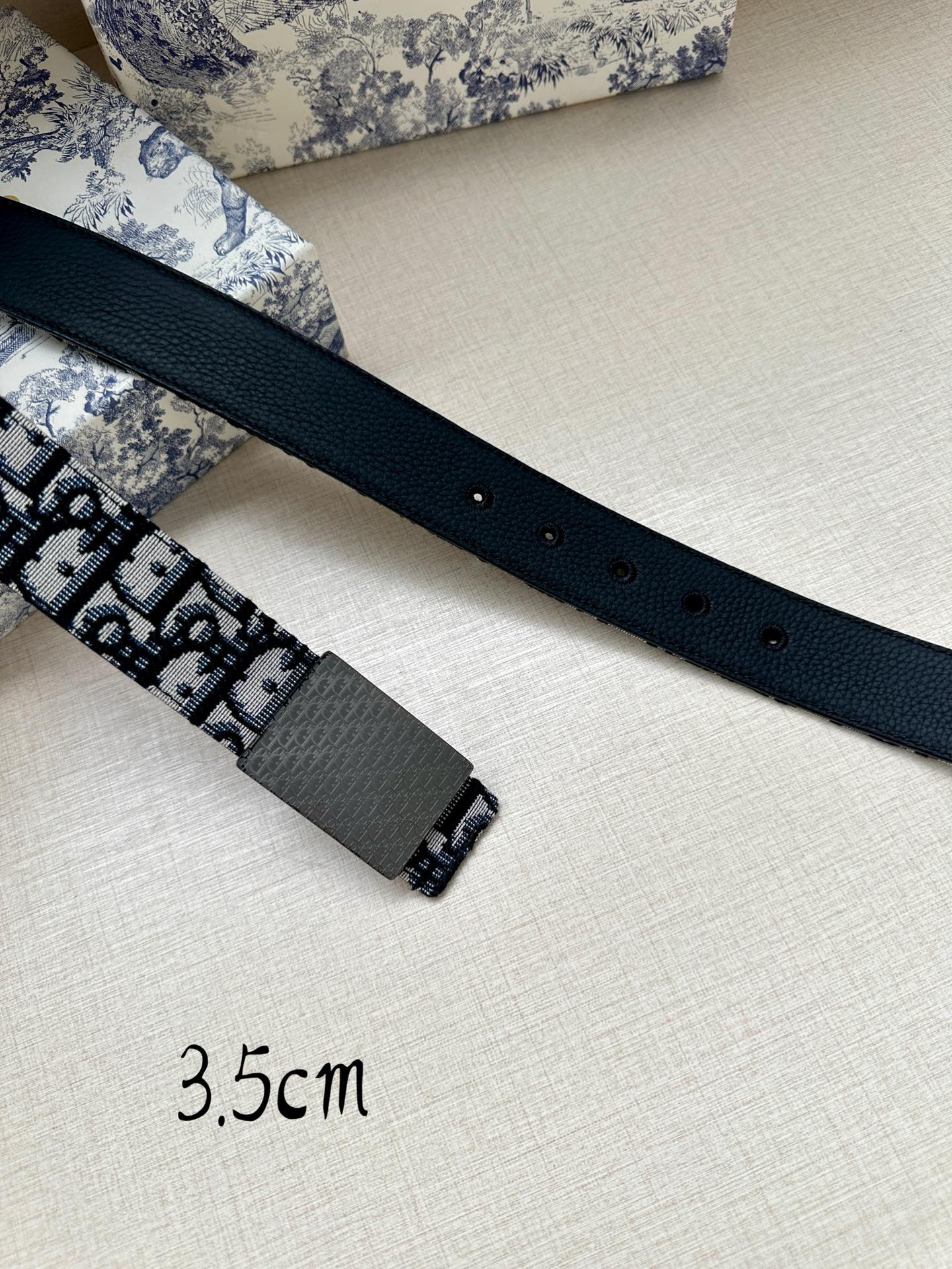 Dior Basic Belt Cow Leather Adjustable L