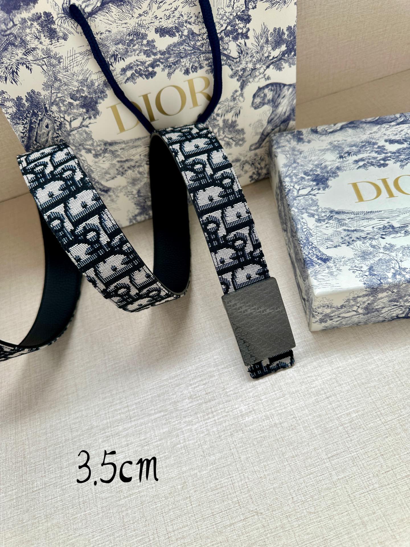 Dior Basic Belt Cow Leather Adjustable L