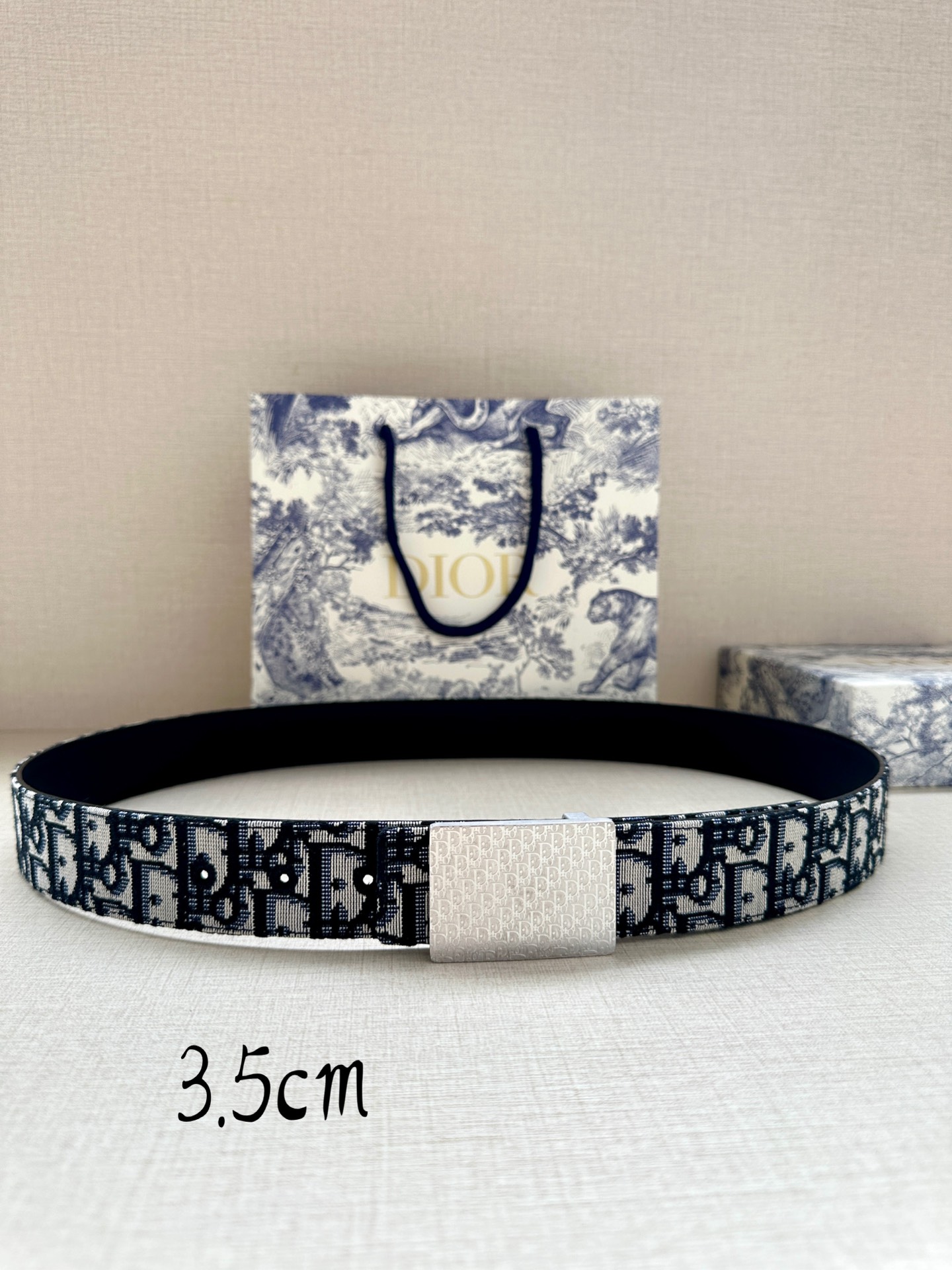 Dior Basic Belt Cow Leather Adjustable L